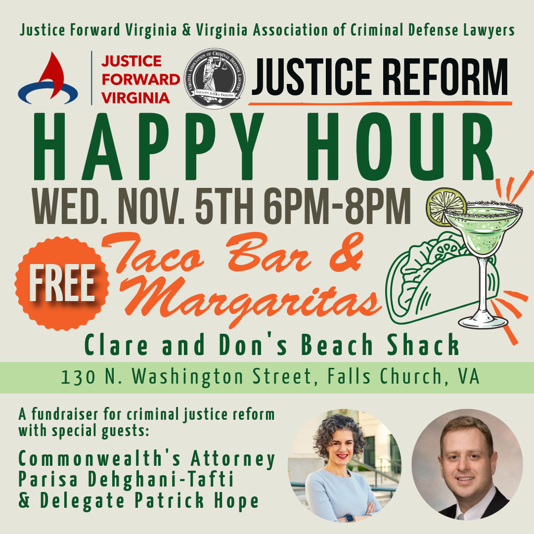 Justice Reform Happy Hour November 5, 2025