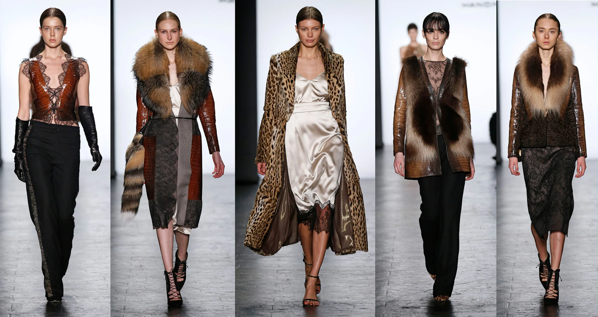Season: Fall-Winter 2017 Theme: Regal Woodland -For the brand Dennis Basso