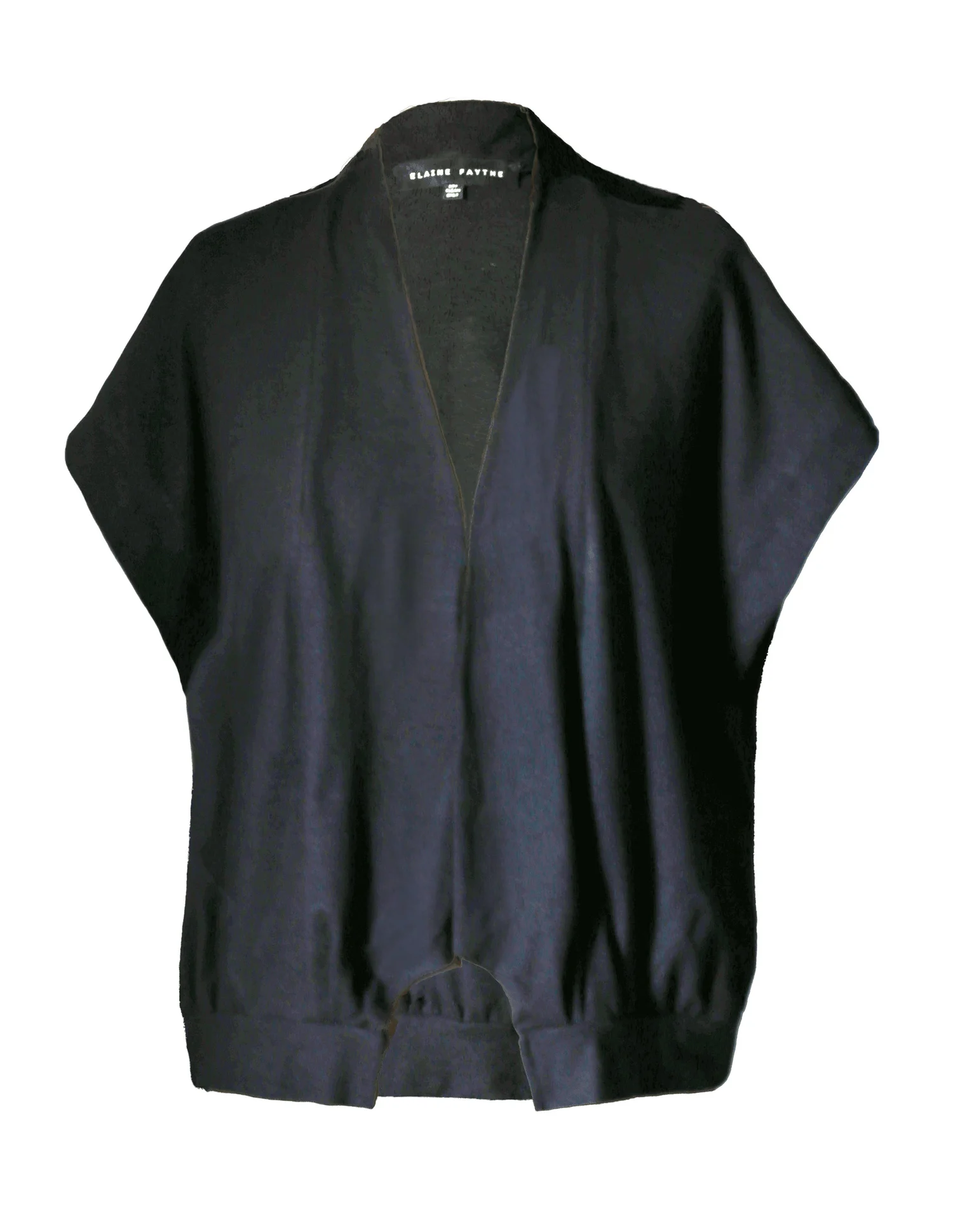 Eco-Friendly Hemp/Organic Cotton Vest — ELAINE FAYTHE