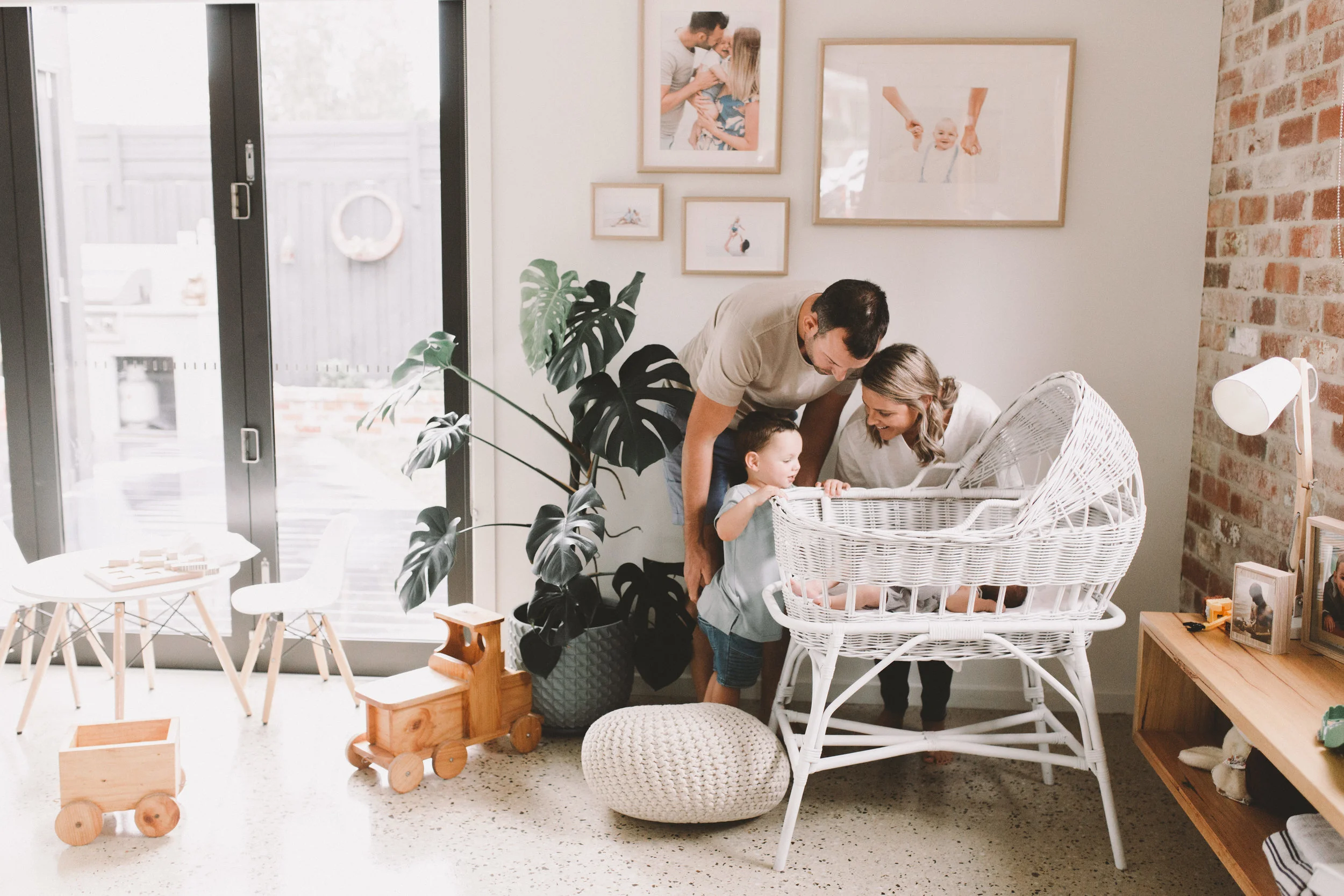Oh wow! I love them, they really tell a story of our little family here and now. So many wonderful photos to choose from I wish I could have them all framed!! Thank you for always making us feel so comfortable in front of the camera, you are amazing to work with. I don't even notice you are taking photos of us. - Corinne xxx