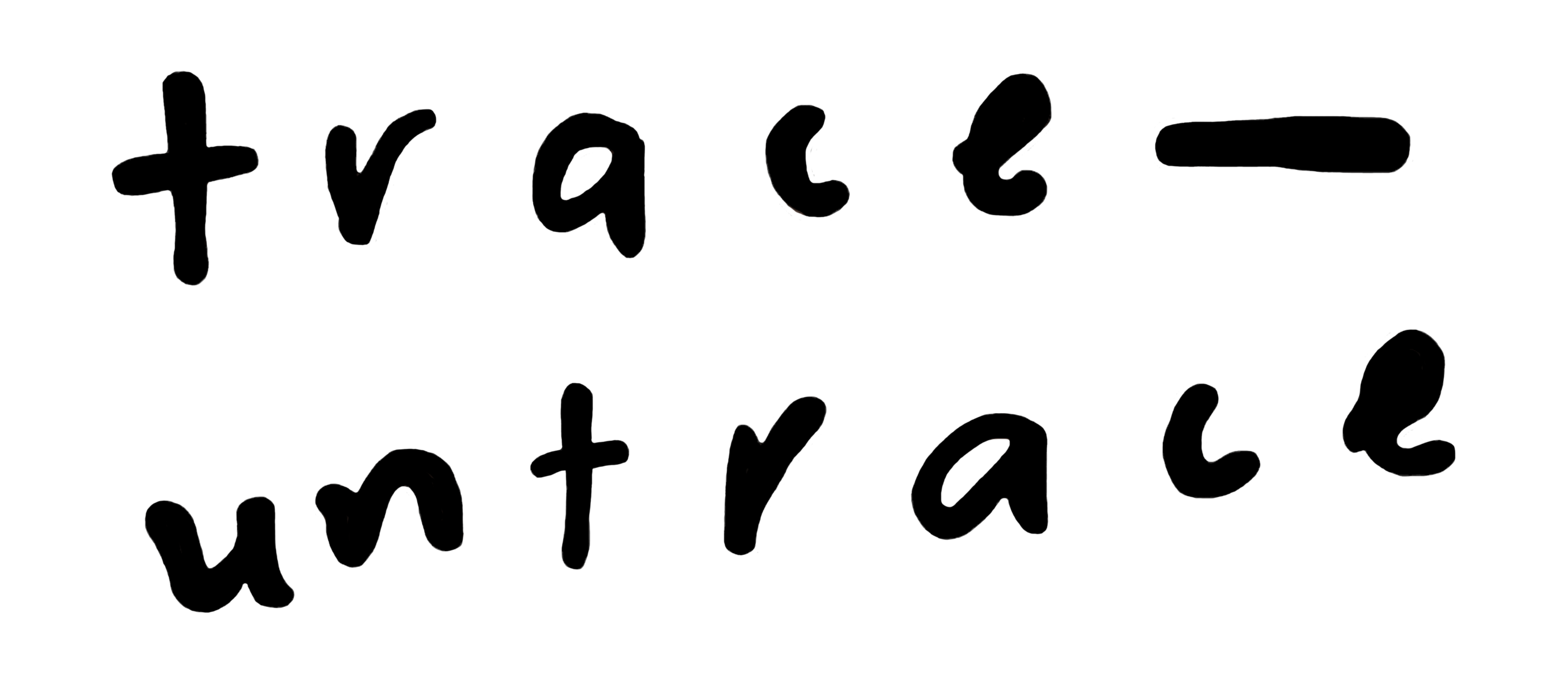 trace-untrace-bubbles