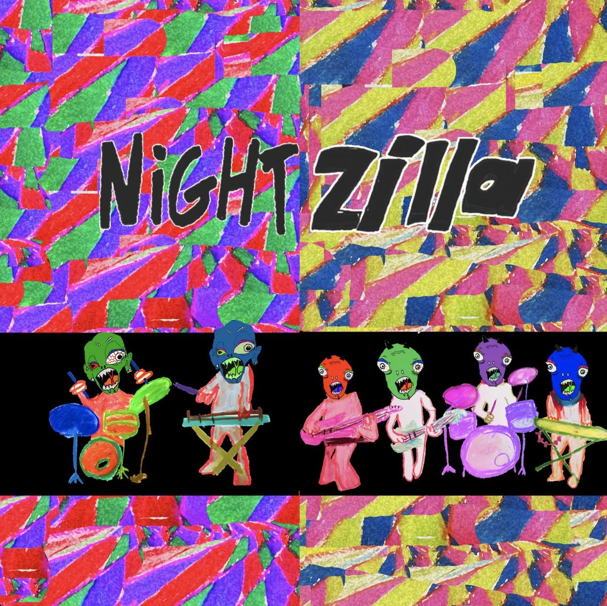 Koizilla / Night Lunch – NightZilla split 12" 