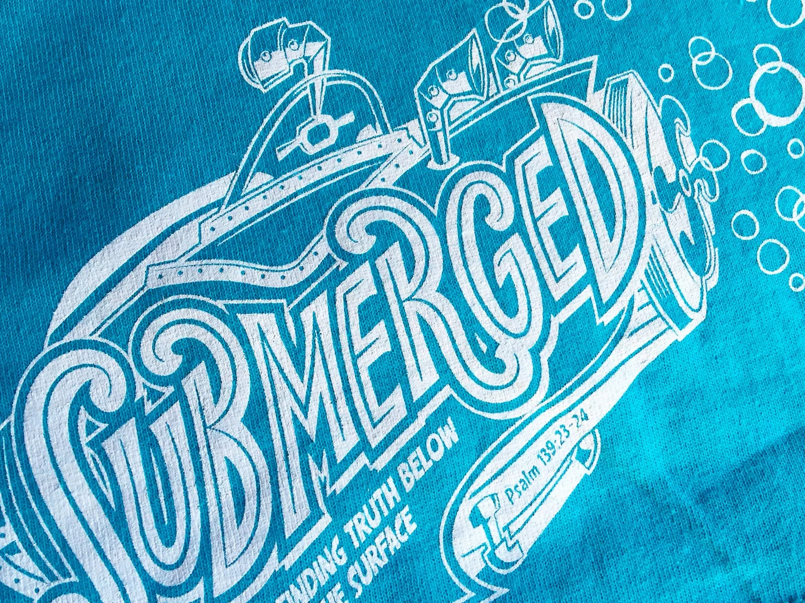 My screen printer is simply amazing! There was so much detail in this artwork, he used an extra high mesh screen to capture all the tiny little detail in the print. It’s this type of attention to detail that separates great work from the rest of the competition.