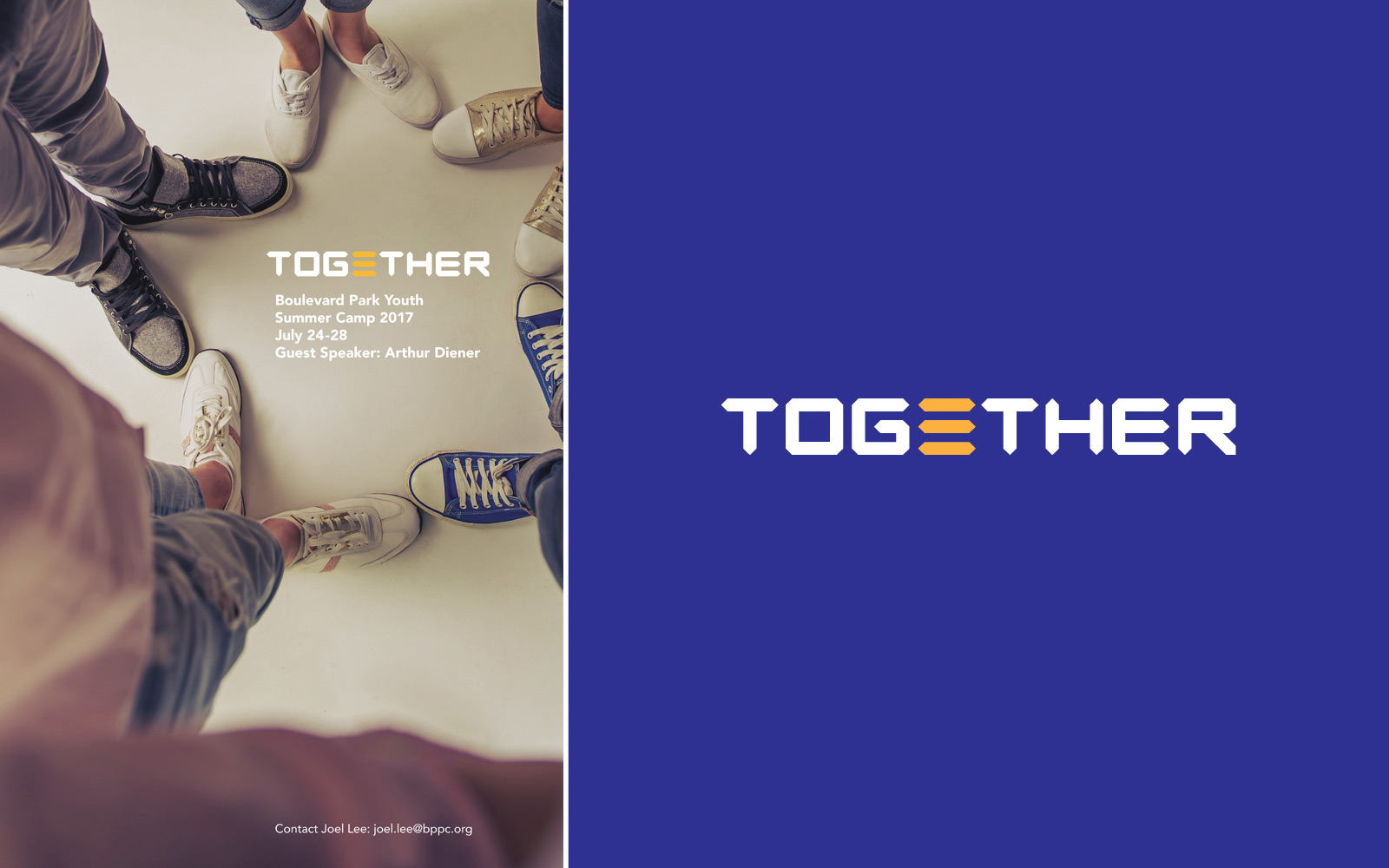 Logo and poster design for TOGETHER