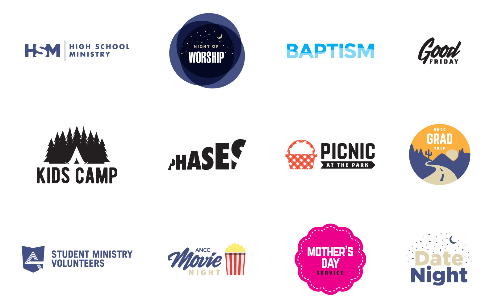 ANCC Youth logos
