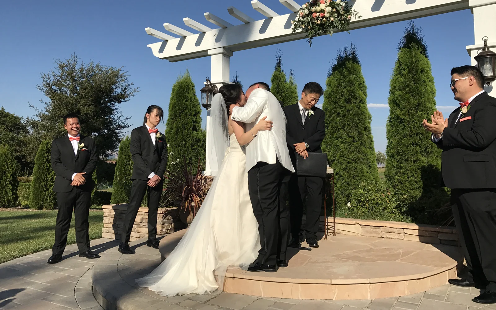 My brother's wedding. Welcome to the Hwang clan Nhi!