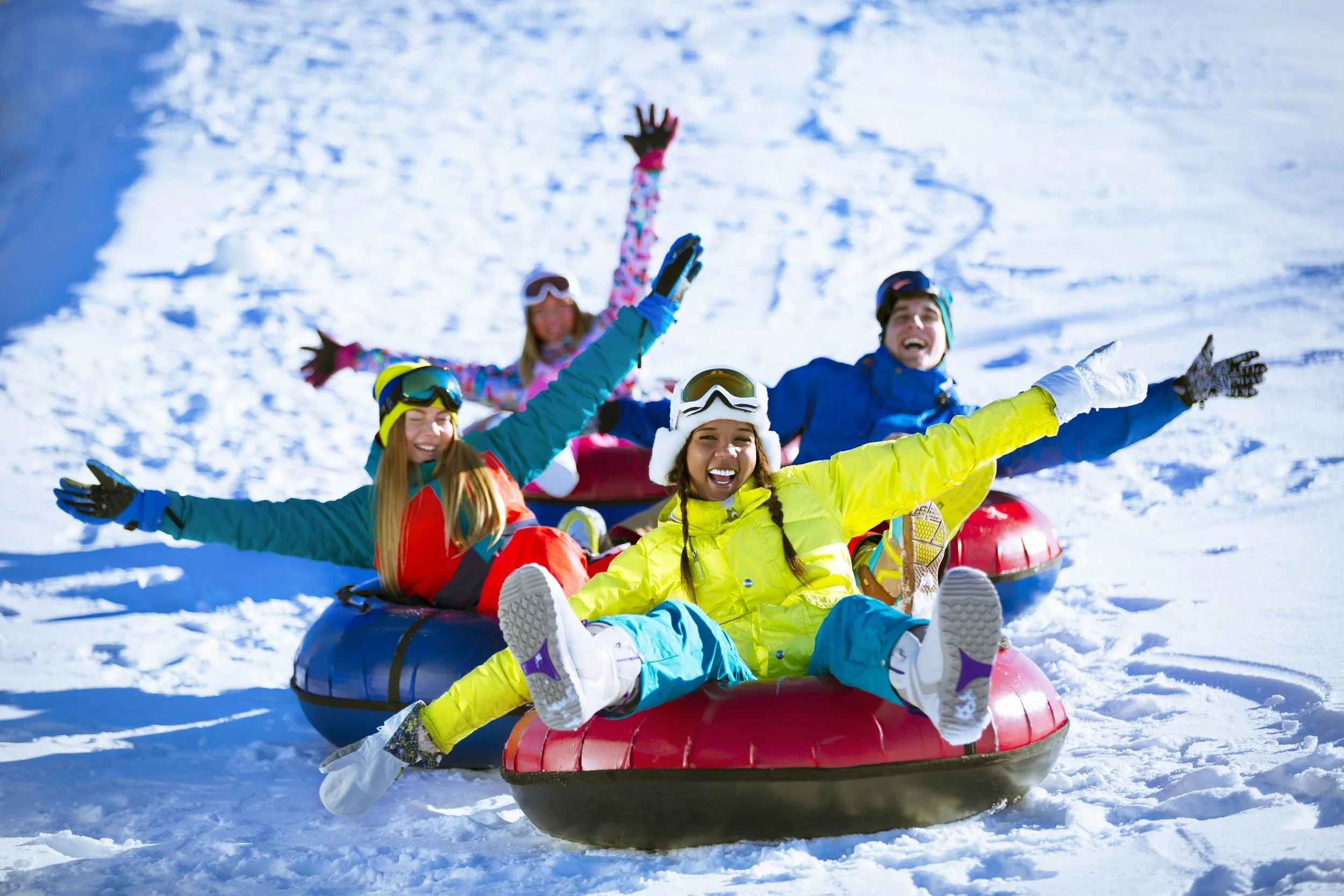 Snowrafting i Vaset Skiheiser
