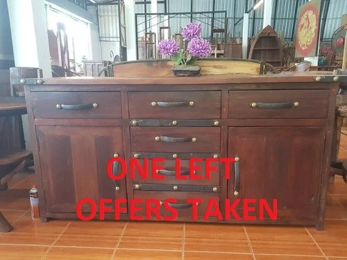 hardwood and teak Cabinet $2495  Dimensions Height:750cm Width: 1500cm Depth: 500cm