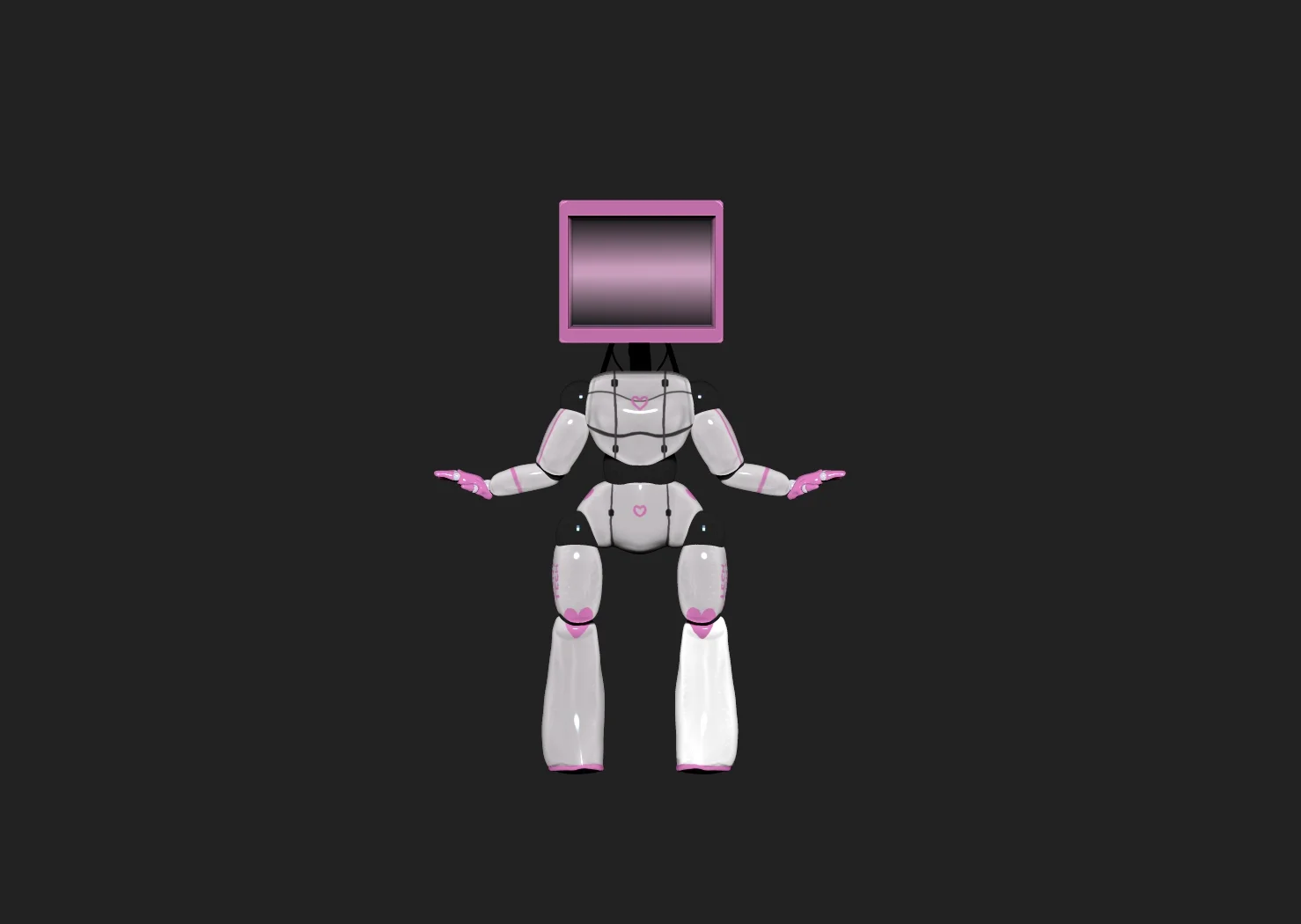 3D POLYGONAL ROBOT