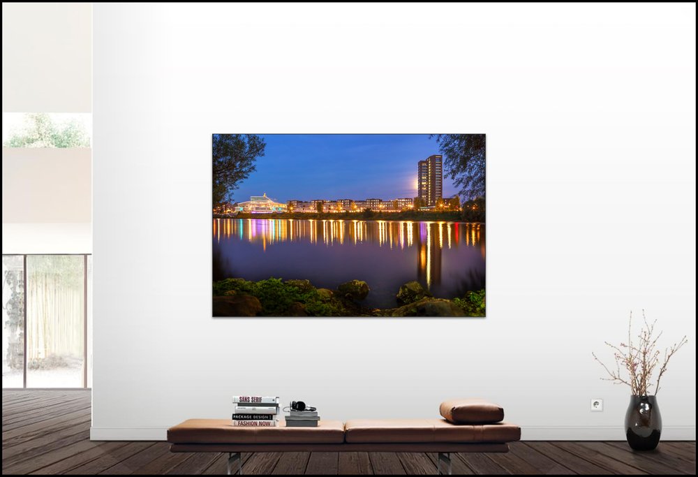 200727HS01 Voorbeeld skyline Venlo Maasboulevard 180x120 in art-box lijst.jpg