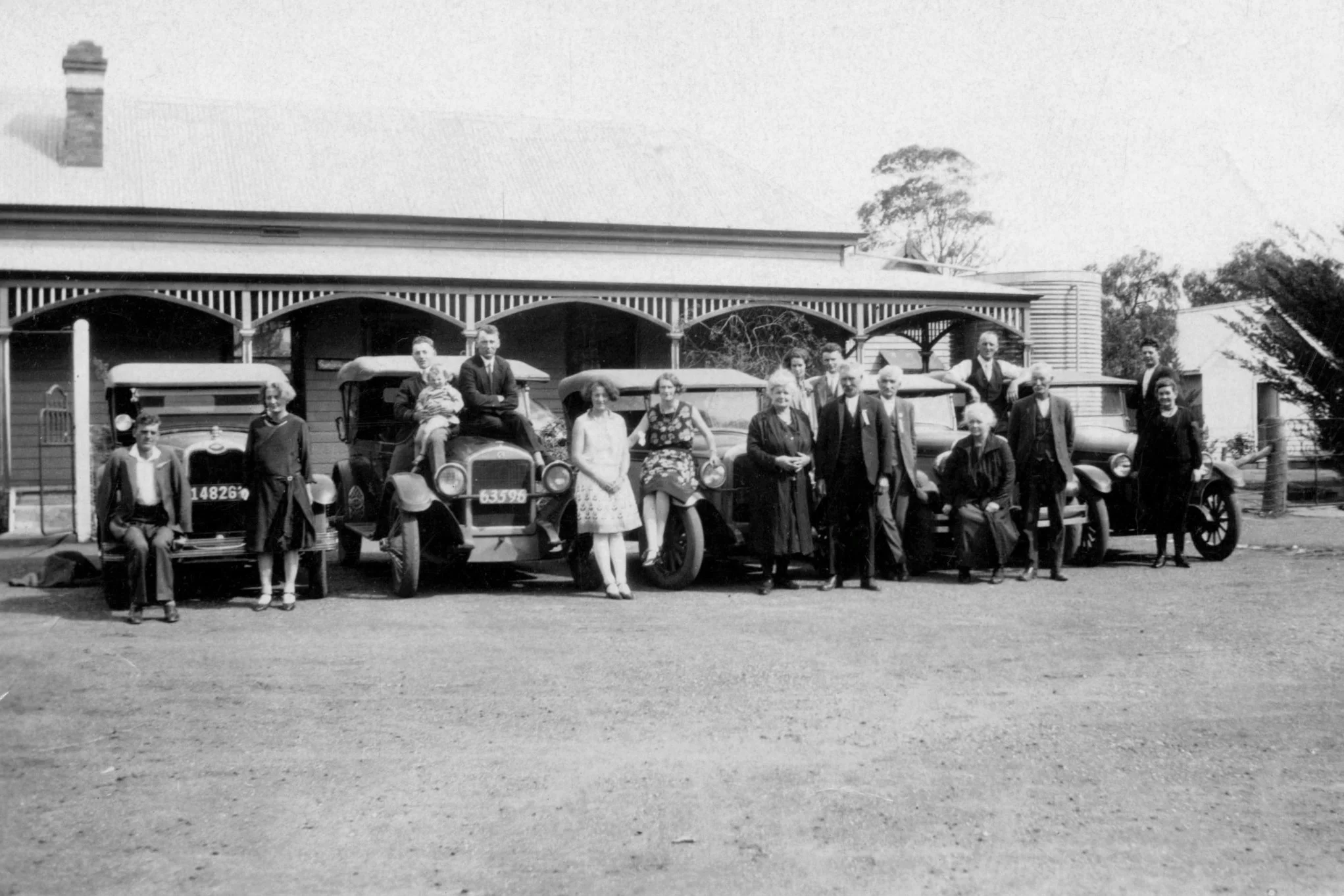 Family at Woodhall many years ago 1.jpeg