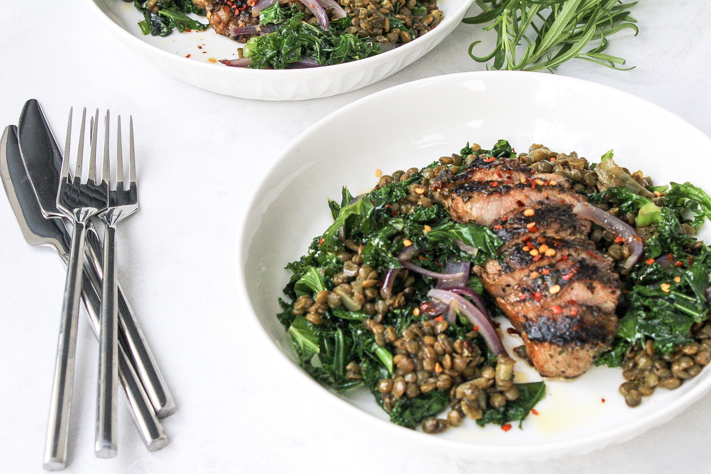 Grilled lamb & puy lentils — Fit Soul Kitchen