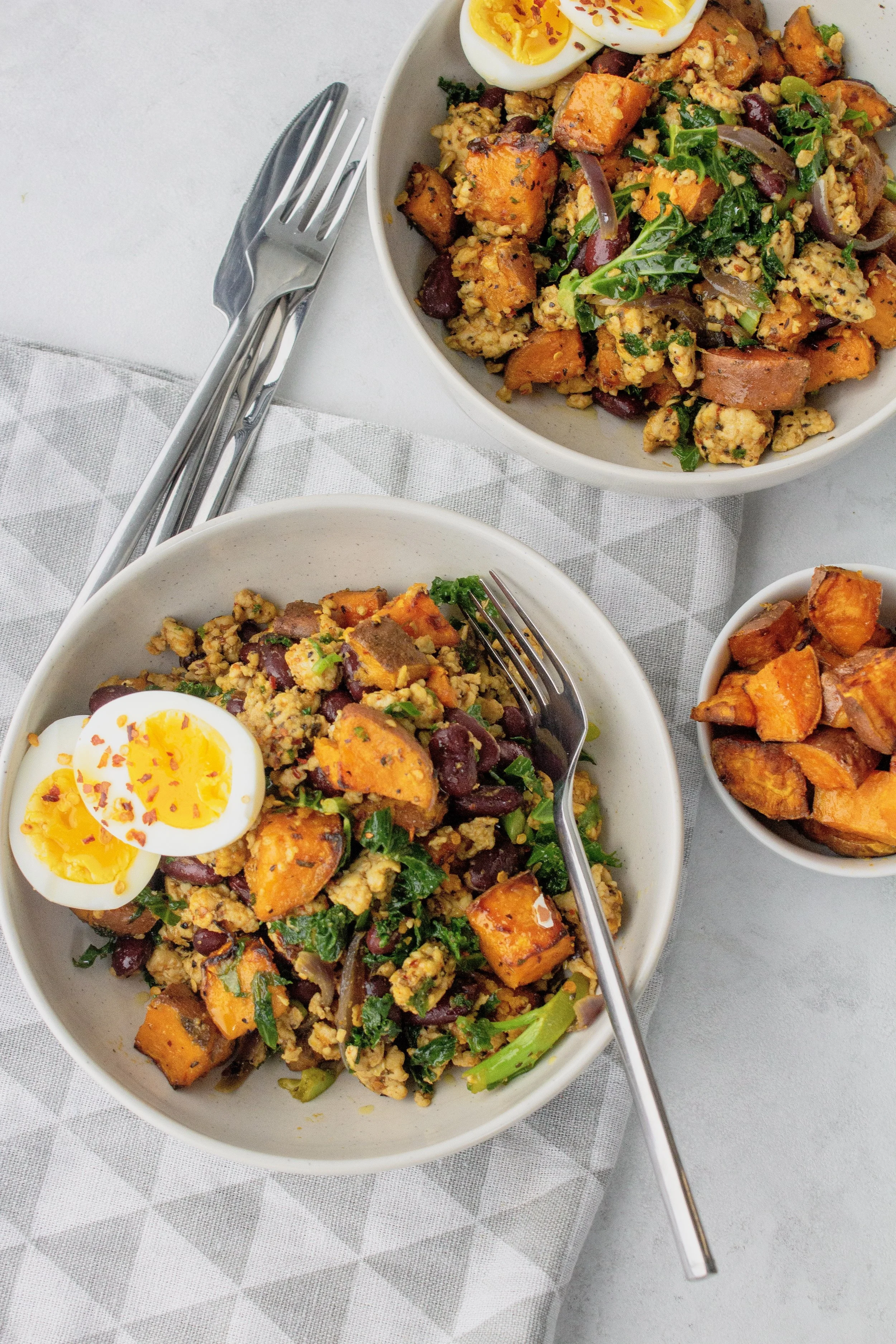 Sweet Potato Minced Chicken Hash Fit Soul Kitchen