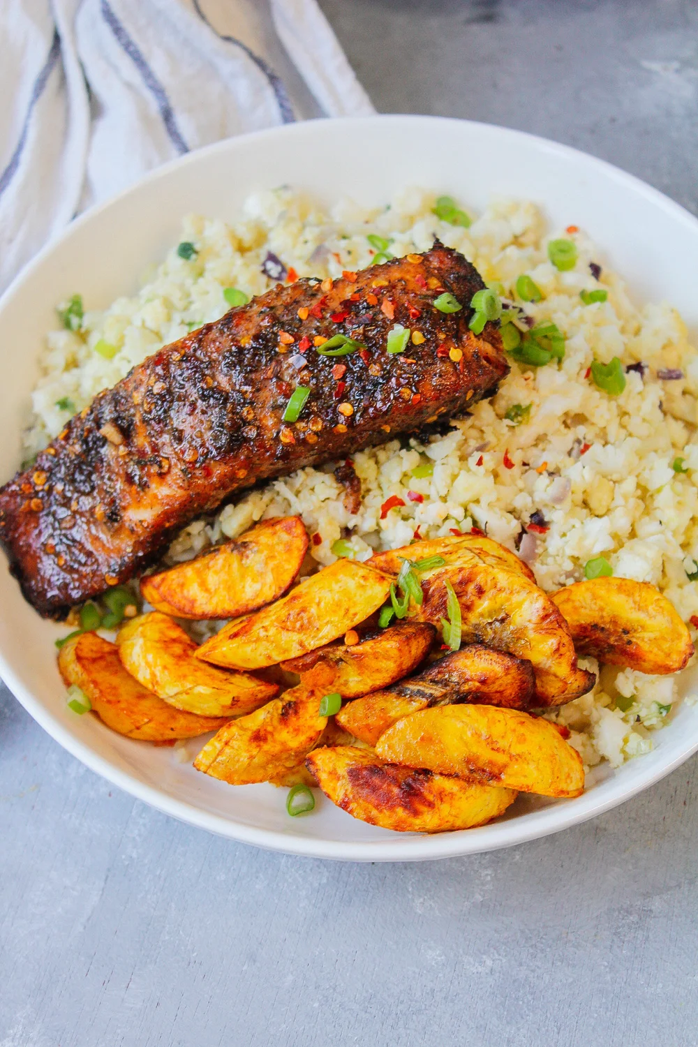 Honey Jerk Spiced Salmon Fit Soul Kitchen