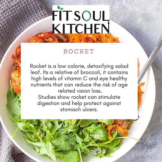 Rocket aka Arugula is one of my favourite go to salad leafs. It&rsquo;s a delicious aromatic power packed leaf that has multiple health benefits. 
What&rsquo;s your favourite salad leaf?