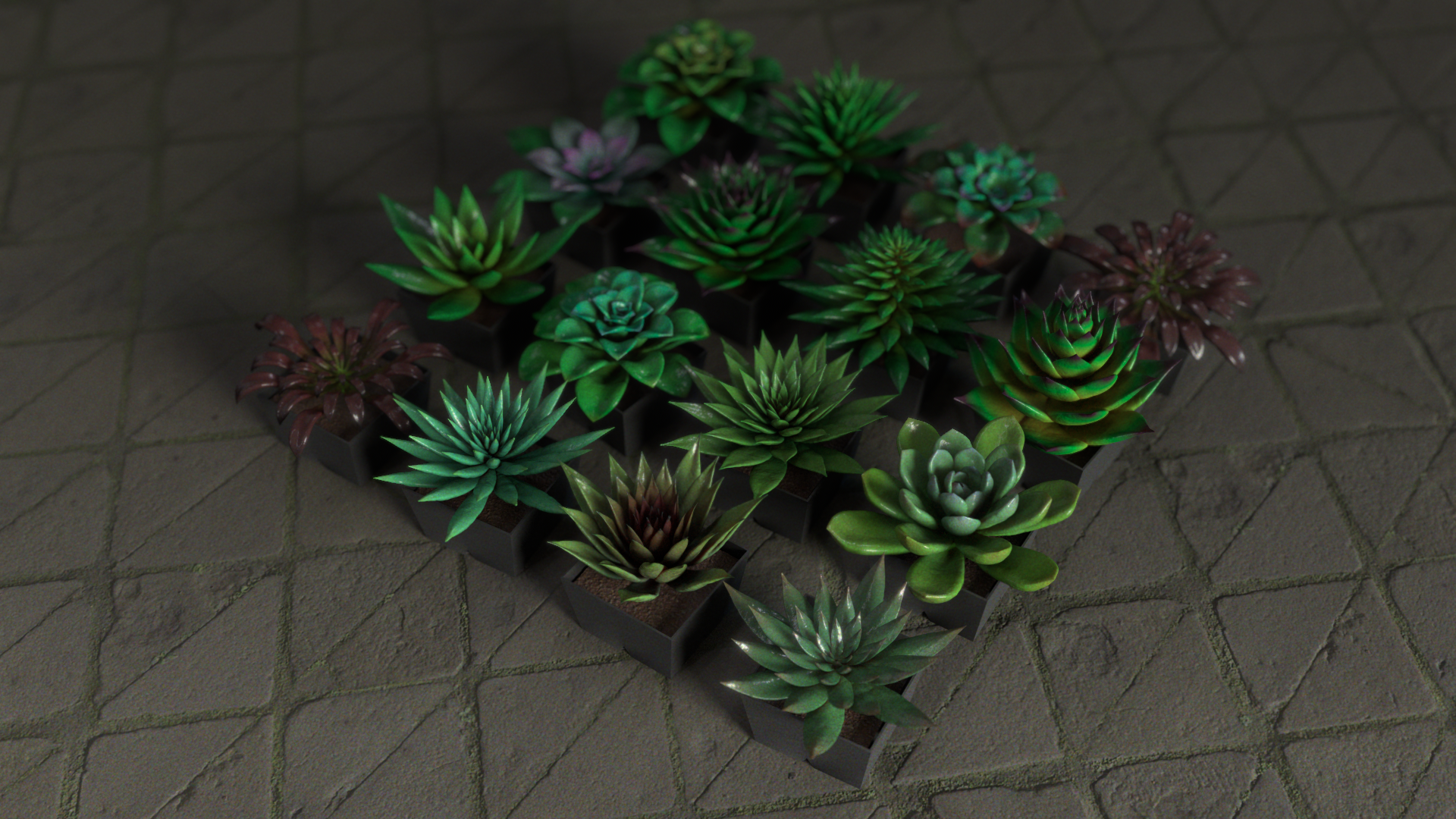 Use the tool to create a variety of species, from echeveria elegans to spiral aloe and haworthia cooperi. Or you can create your own glowy succulent the likes of which are only seen on Pandora.