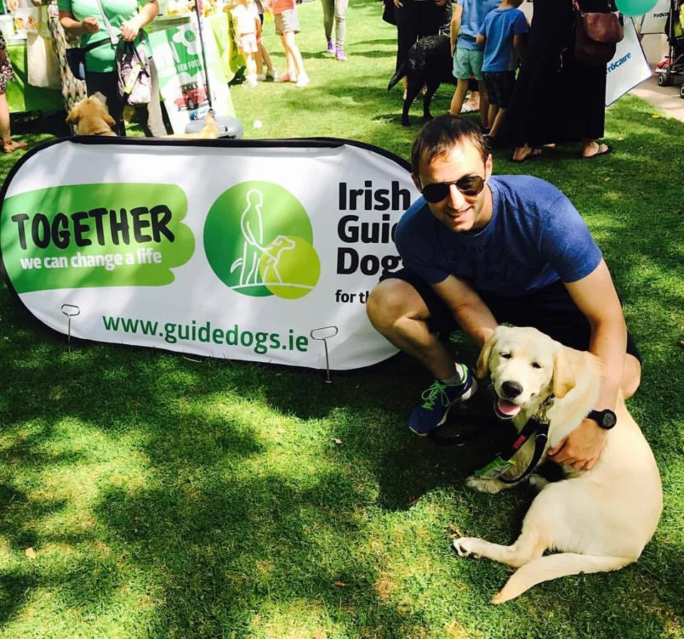 Donate to the Irish Guide Dogs for the Blind by following this link https://give.everydayhero.com/ie/heroguidedogs