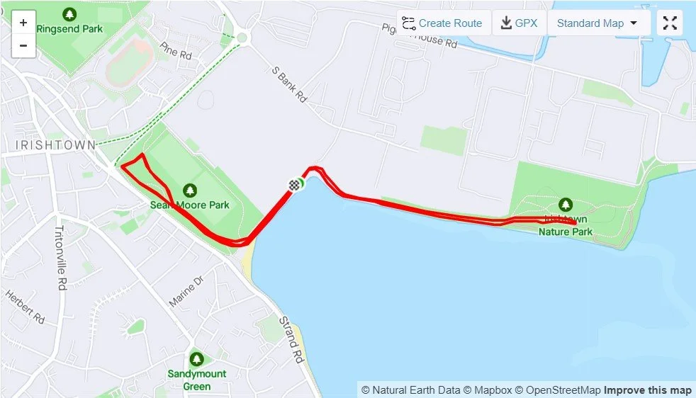 Poolbeg parkrun Strava