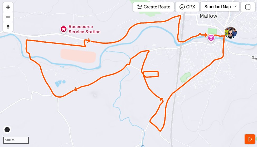 Mallow 10 Mile 2026 Map