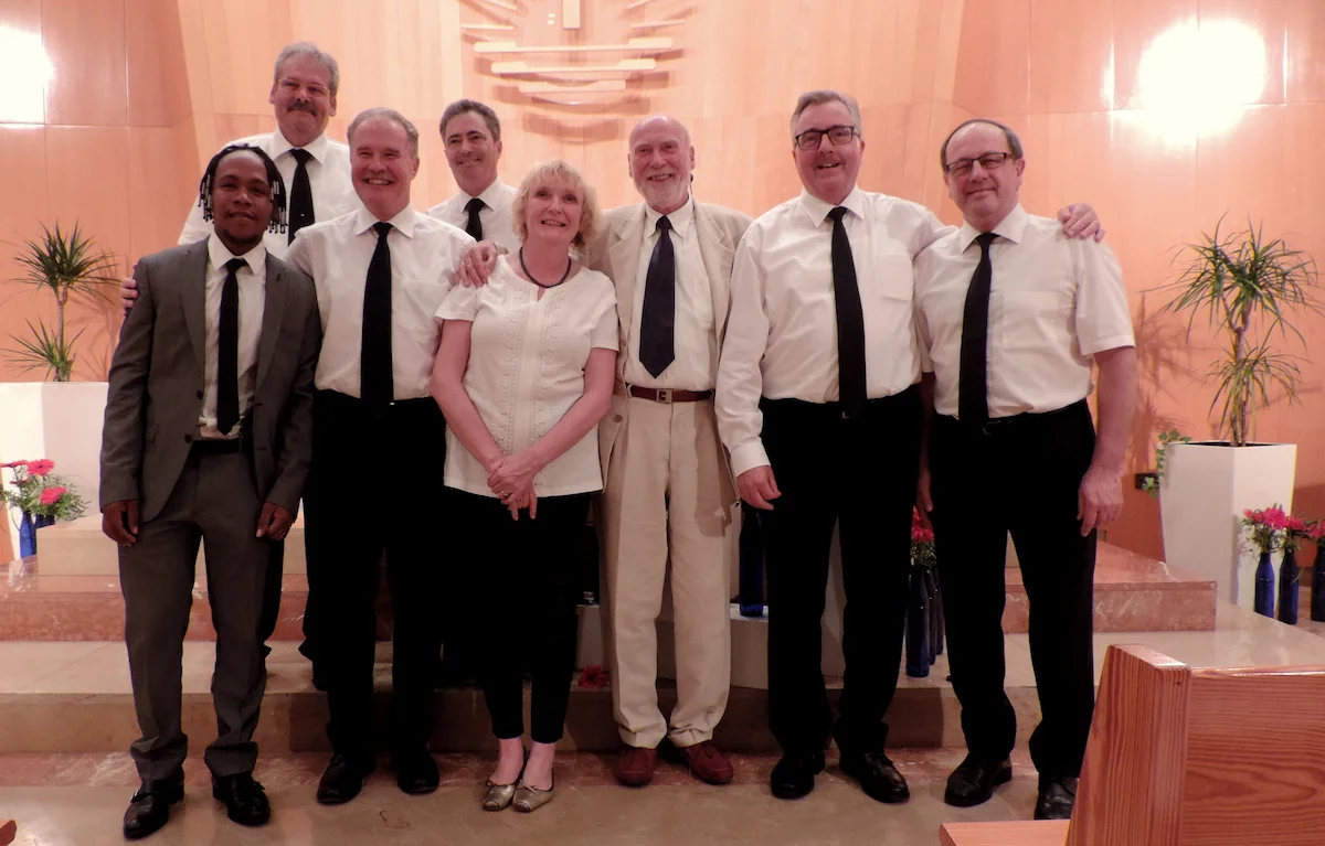 Bezirksapostel-Helfer Zbinden und Apostel Burren in Denia!