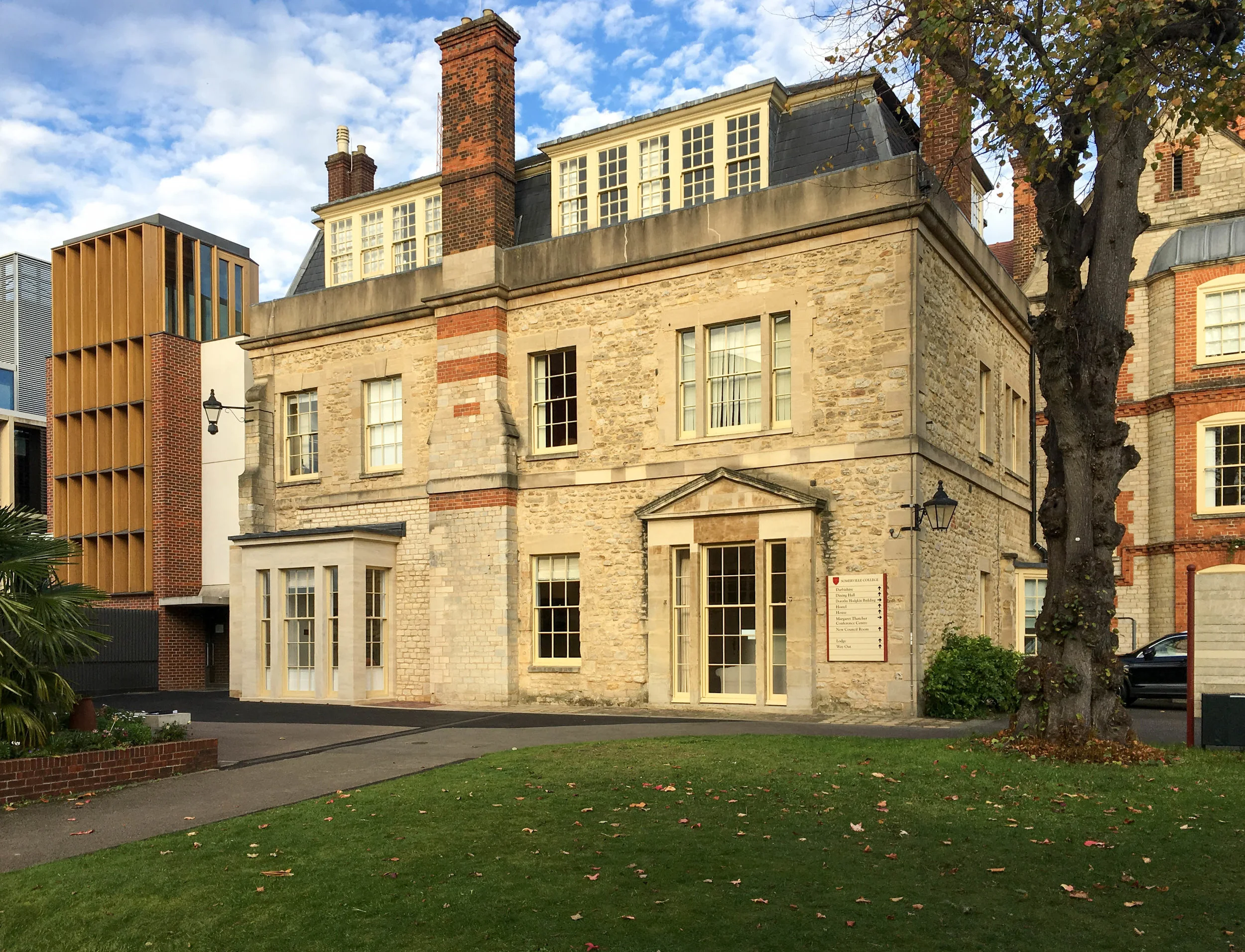 Walton House, new bay window.