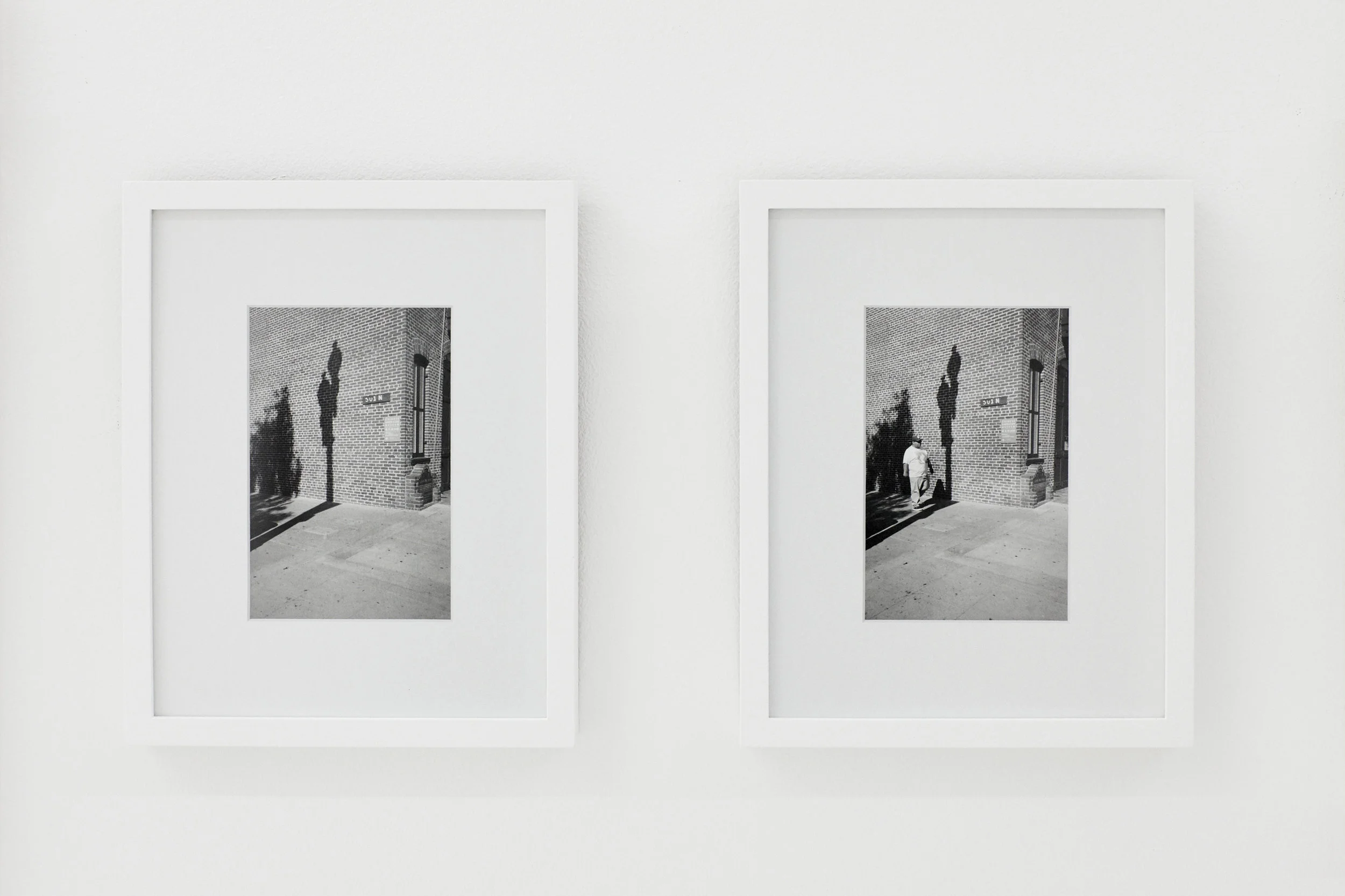 Los Angeles #2, California, (2017) Diptych Two Fiber Based Silver gelatin prints. Framed 270 x 305mm Edition of 2 © Jack Whitefield