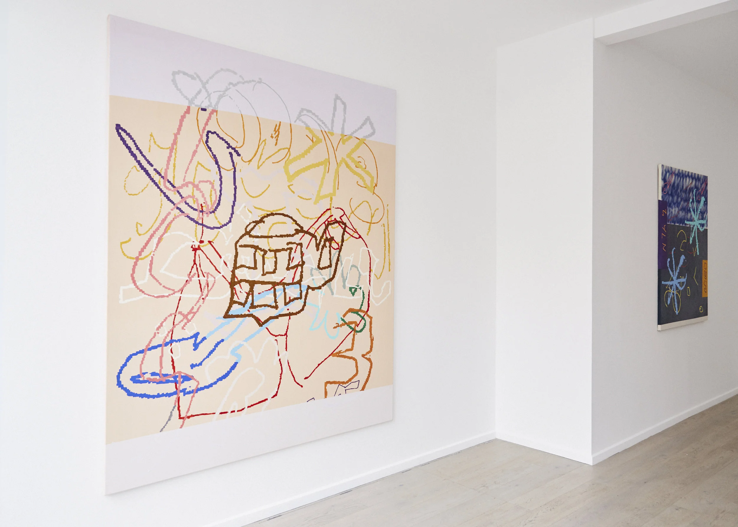 Elliot Fox Scratching a Different Itch, 2017 Installation View 