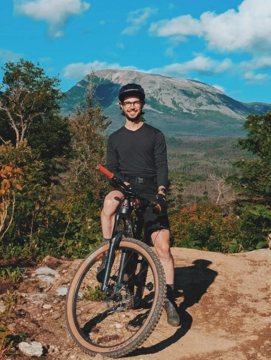 Matt C Reynolds is a Newfoundland Architect and Graphic Designer connected to the local biking community