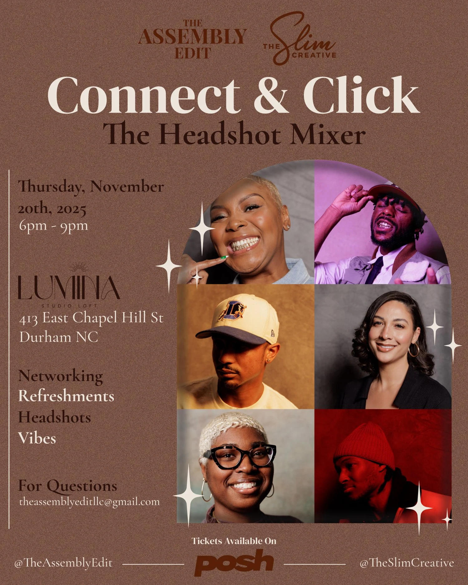 Connect & Click: The Headshot Mixer