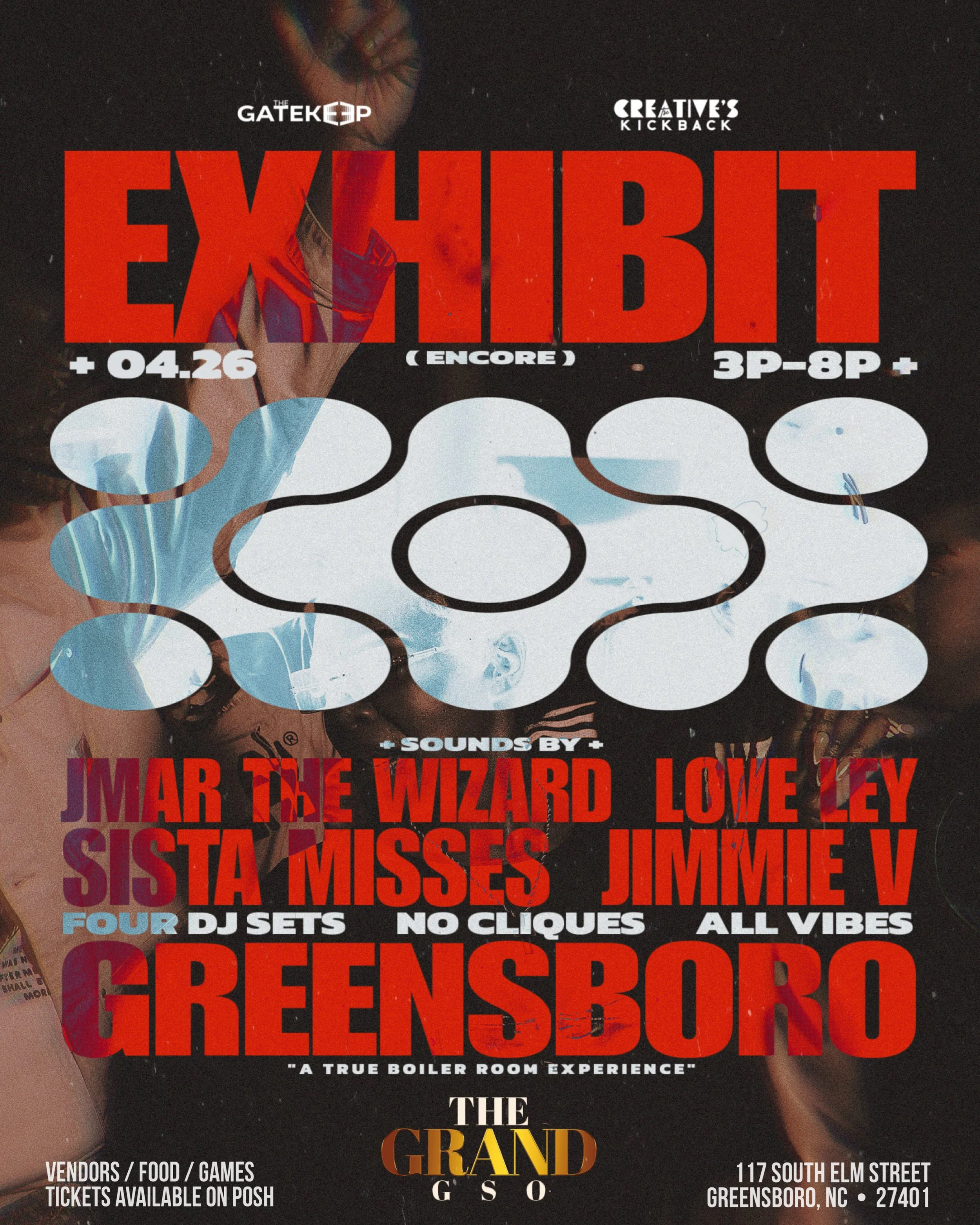 The Gatekeep Presents: EXHIBIT x Creative's Kickback — Boiler Room Experience