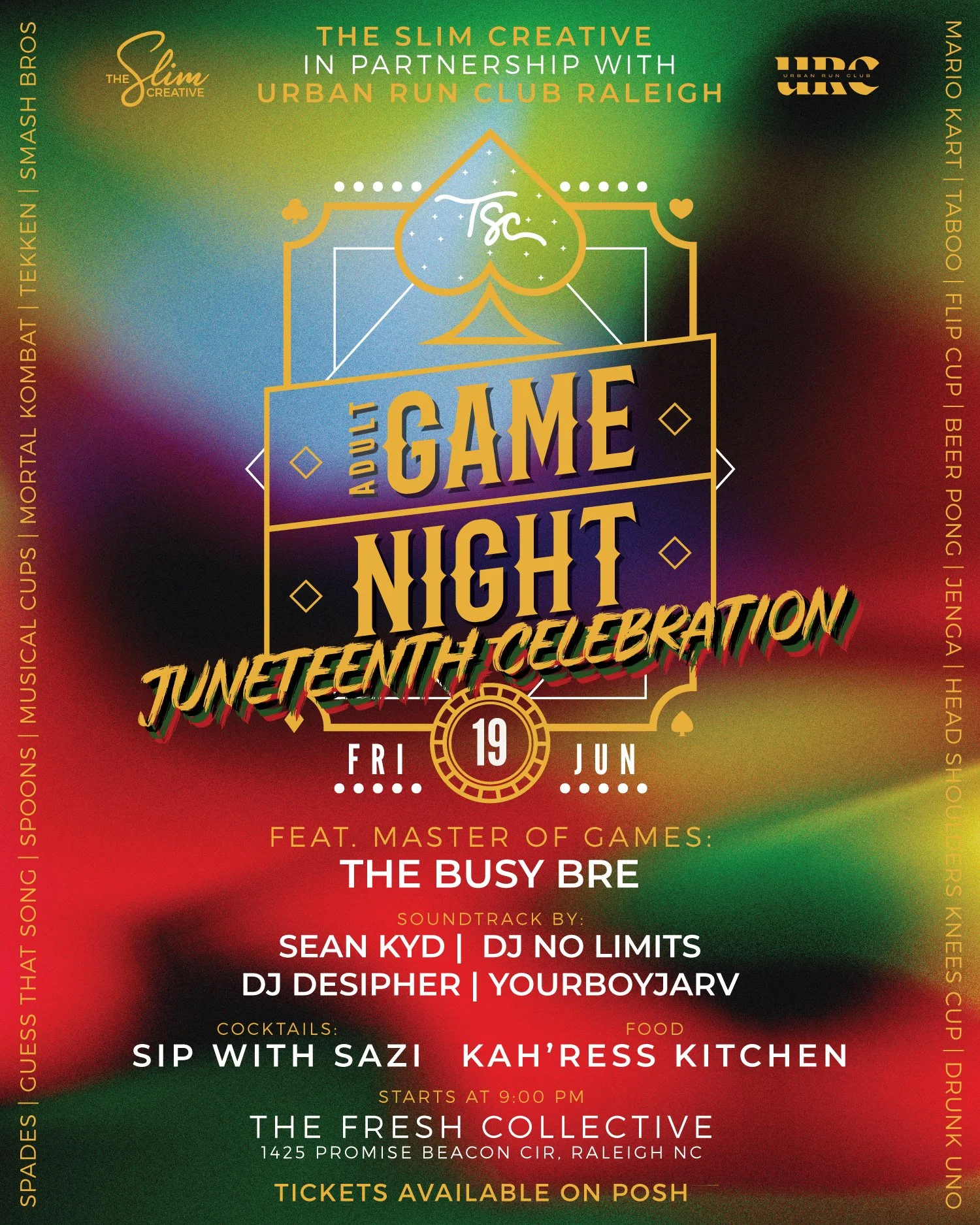 Adult Game Night Juneteenth Celebration