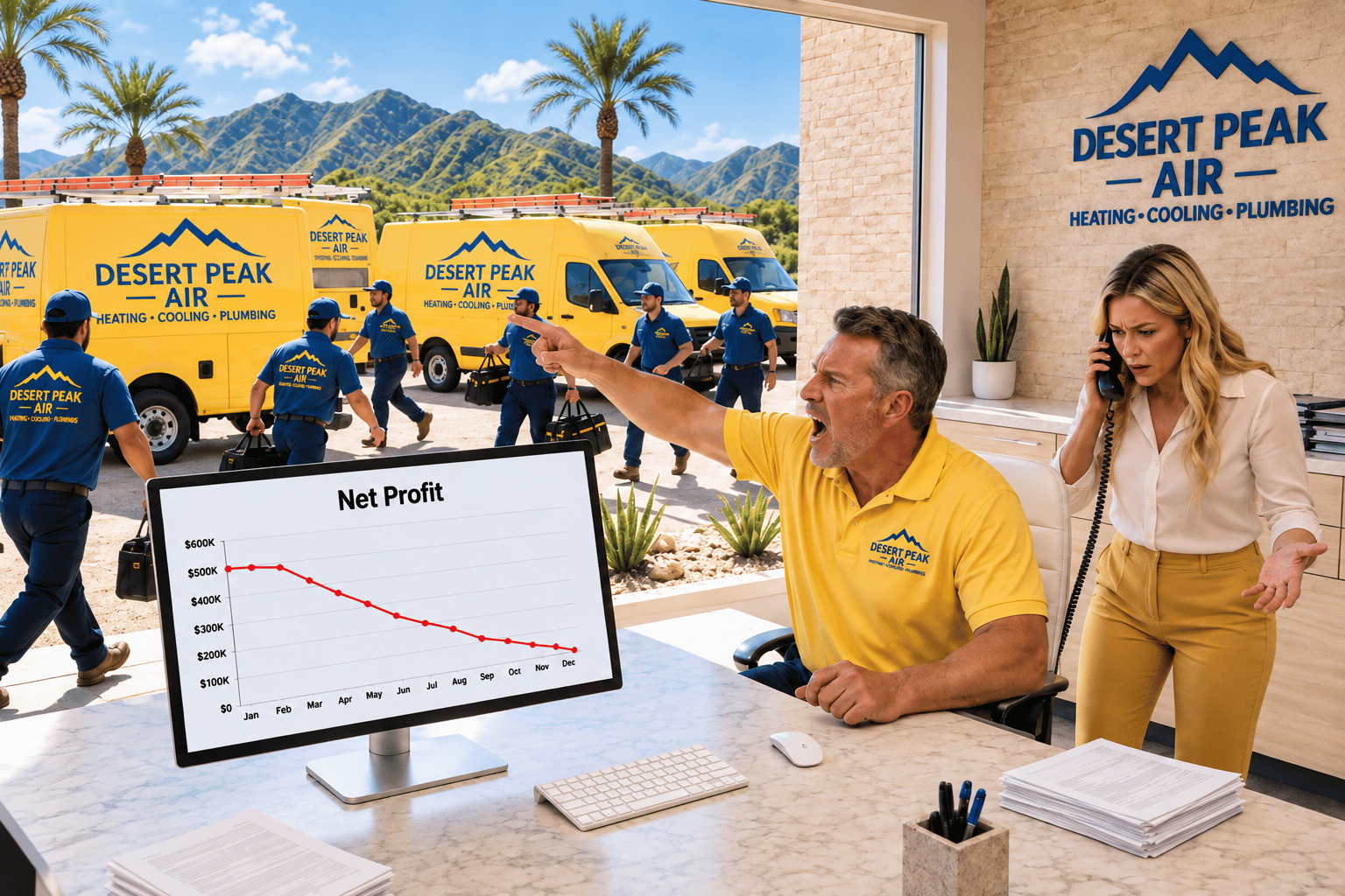 Busy season doesn't guarantee profit. Learn how HVAC pricing, labor costs, and job costing impact margins and protect your business profitability.