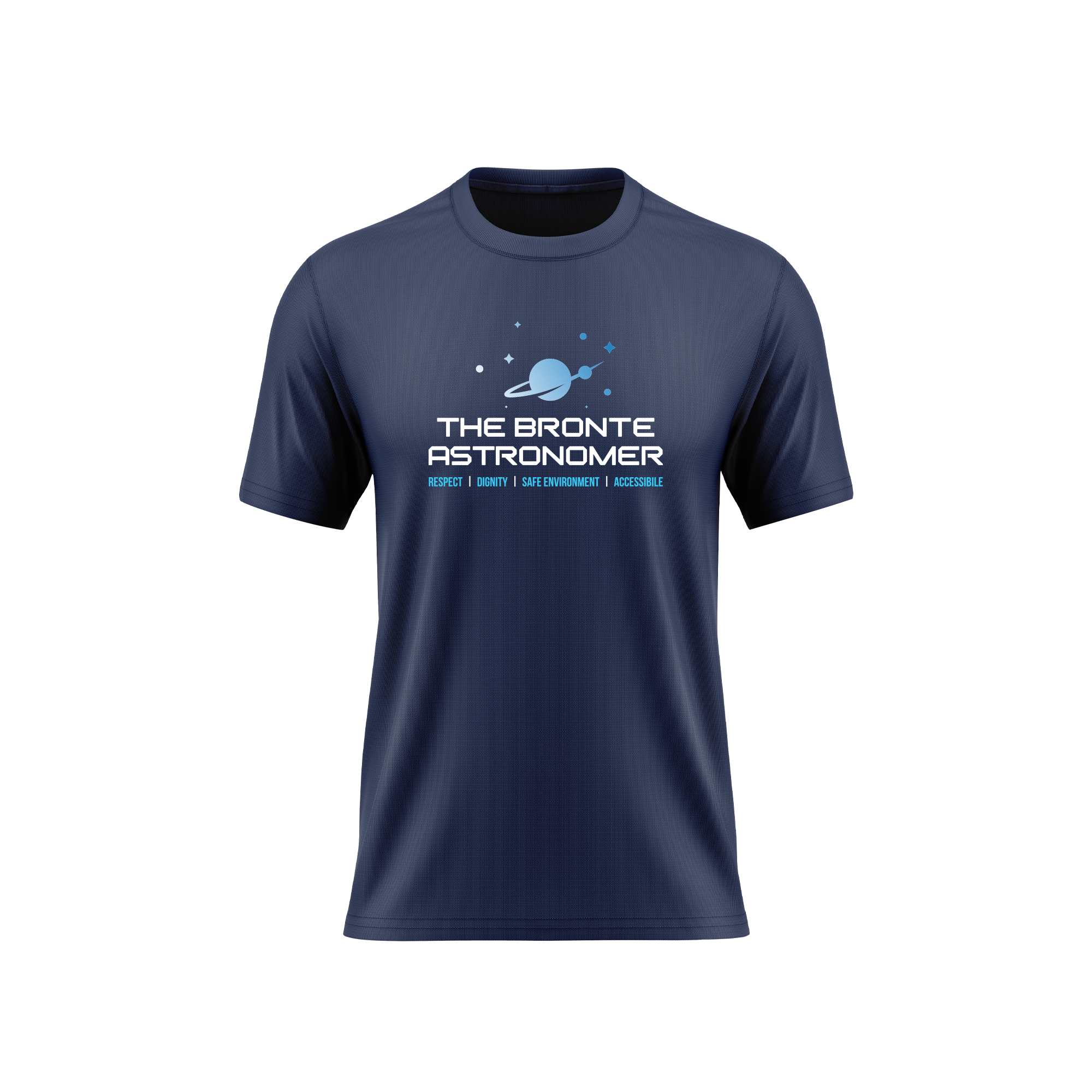 The Bronte Astronomer Tee - Navy