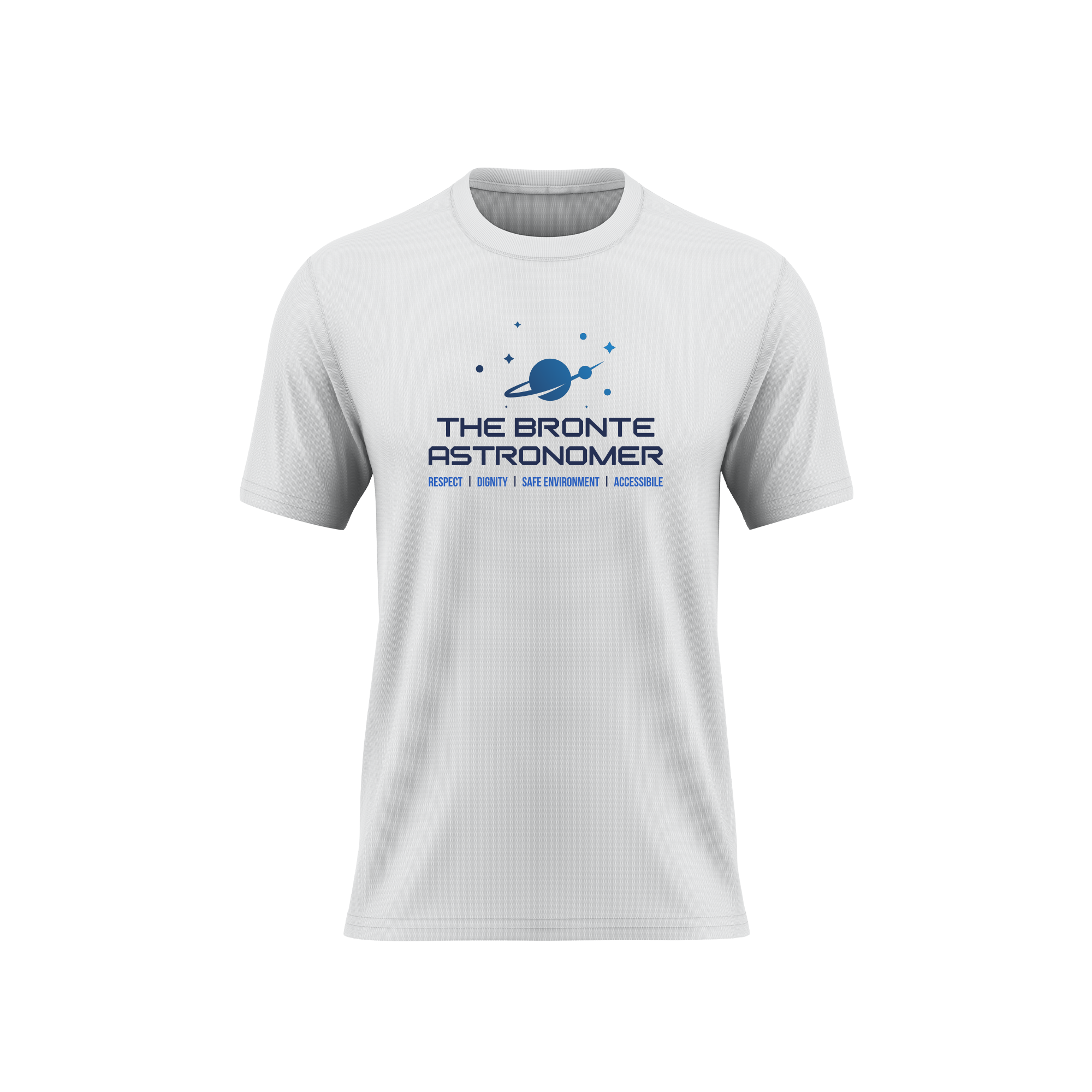 The Bronte Astronomer Tee - White