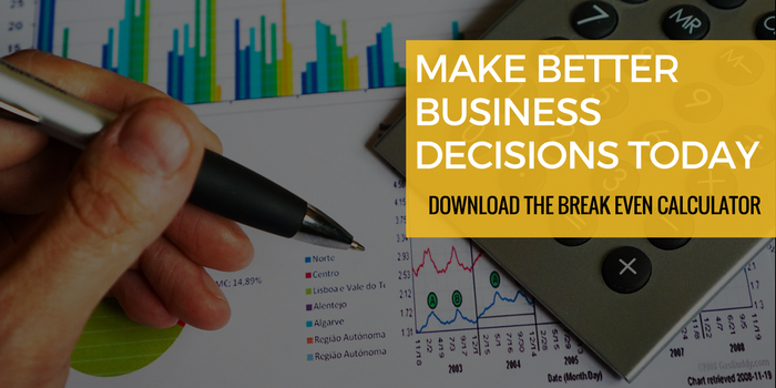 Anneal Business Coaching break even calculator download from Martin Holland: "Make better business decisions today. Download the break even calculator.