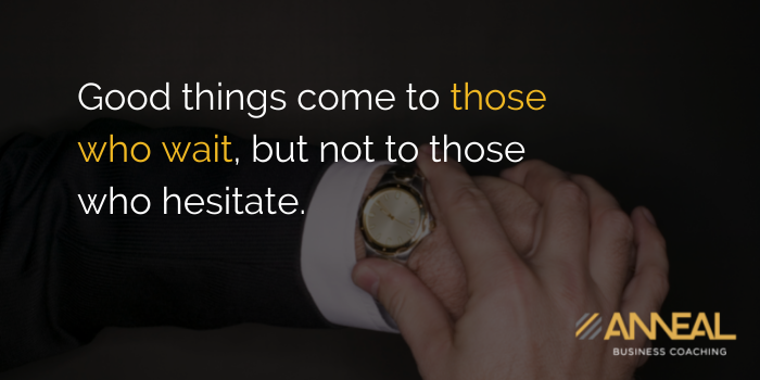Martin Holland Anneal Business Coaching - decisive business owner making strategic decisions without hesitation