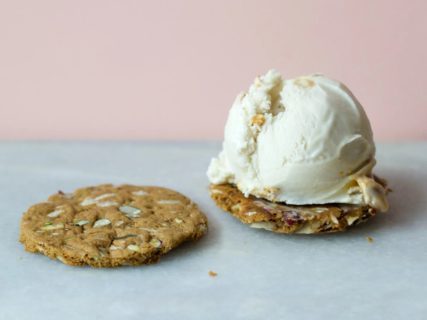 Black Milq Ice Cream Honeycomb Ice Cream Sandwich