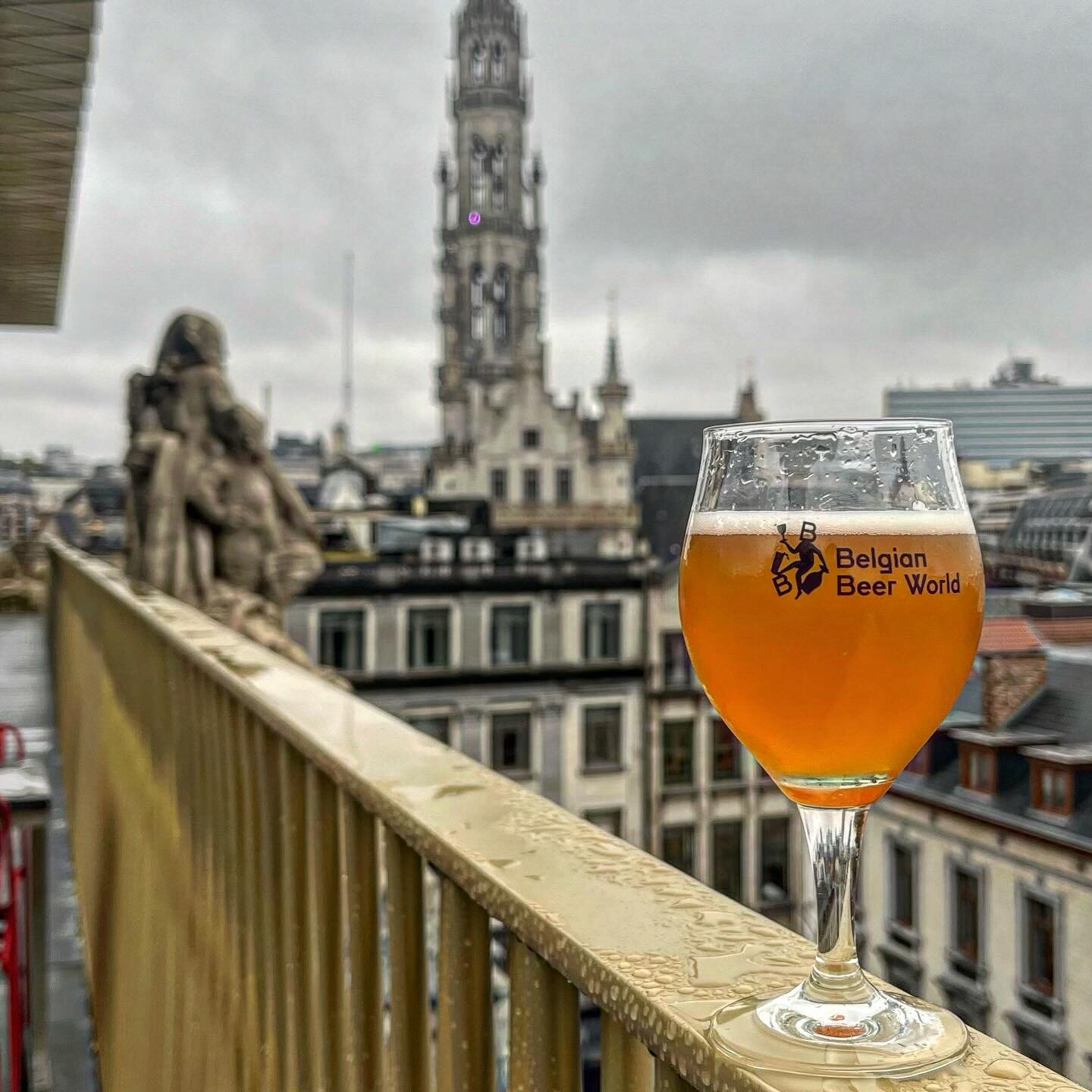En noviembre, exploramos el @belgian_beer_world, el nuevo museo de la cerveza ubicado en la antigua bolsa de comercio de Bruselas. En el &uacute;ltimo piso, descubrimos un bar con m&aacute;s de 80 cervezas diferentes y disfrutamos de una vista &uacut