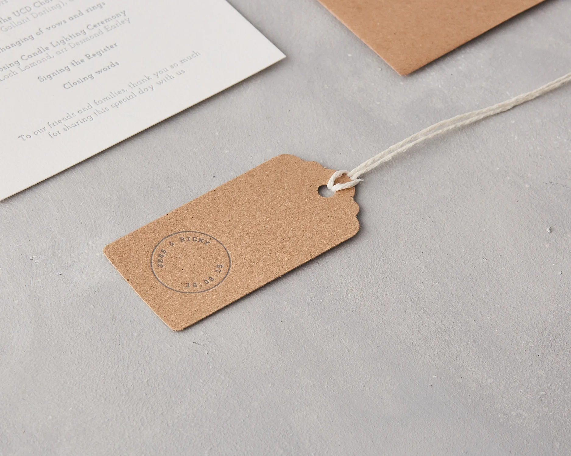 Wedding Tag