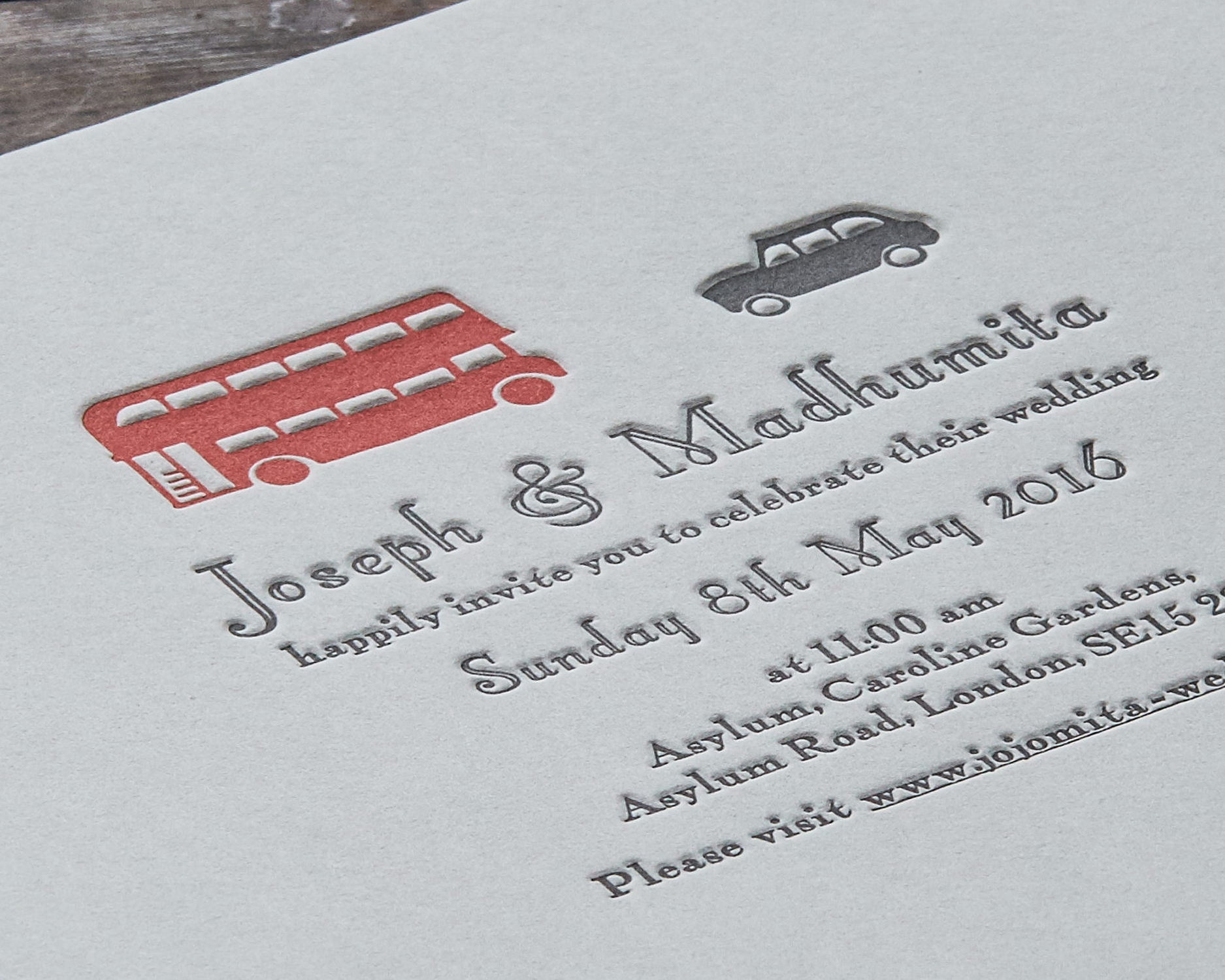 Letterpress Detail