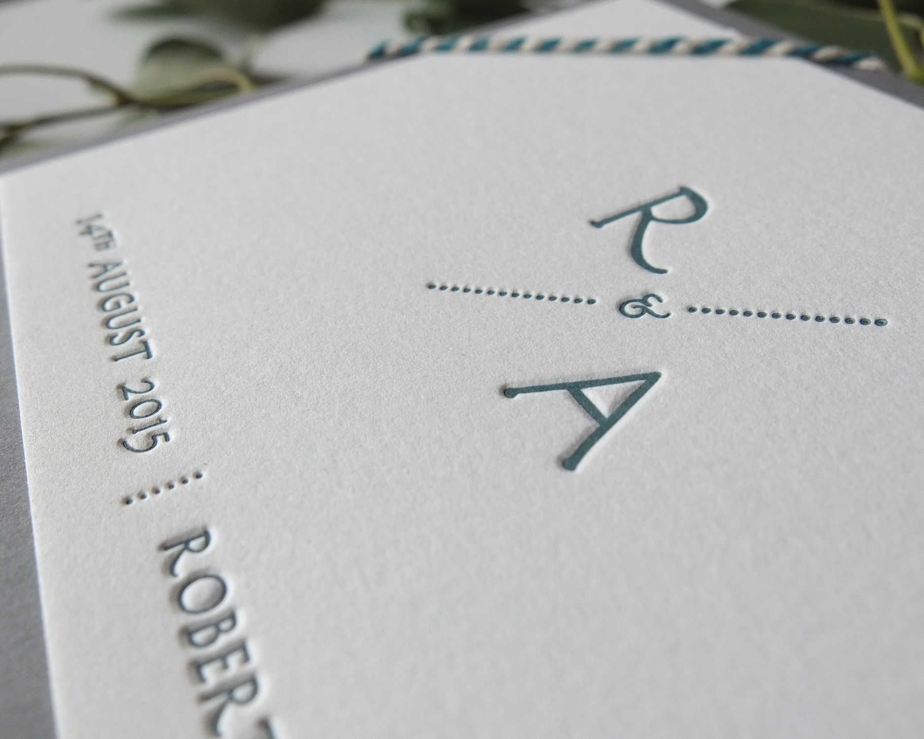 Letterpress Detail