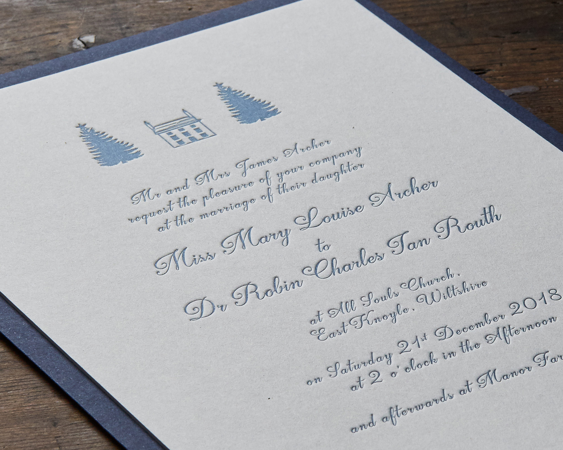 Wedding Invitation Detail