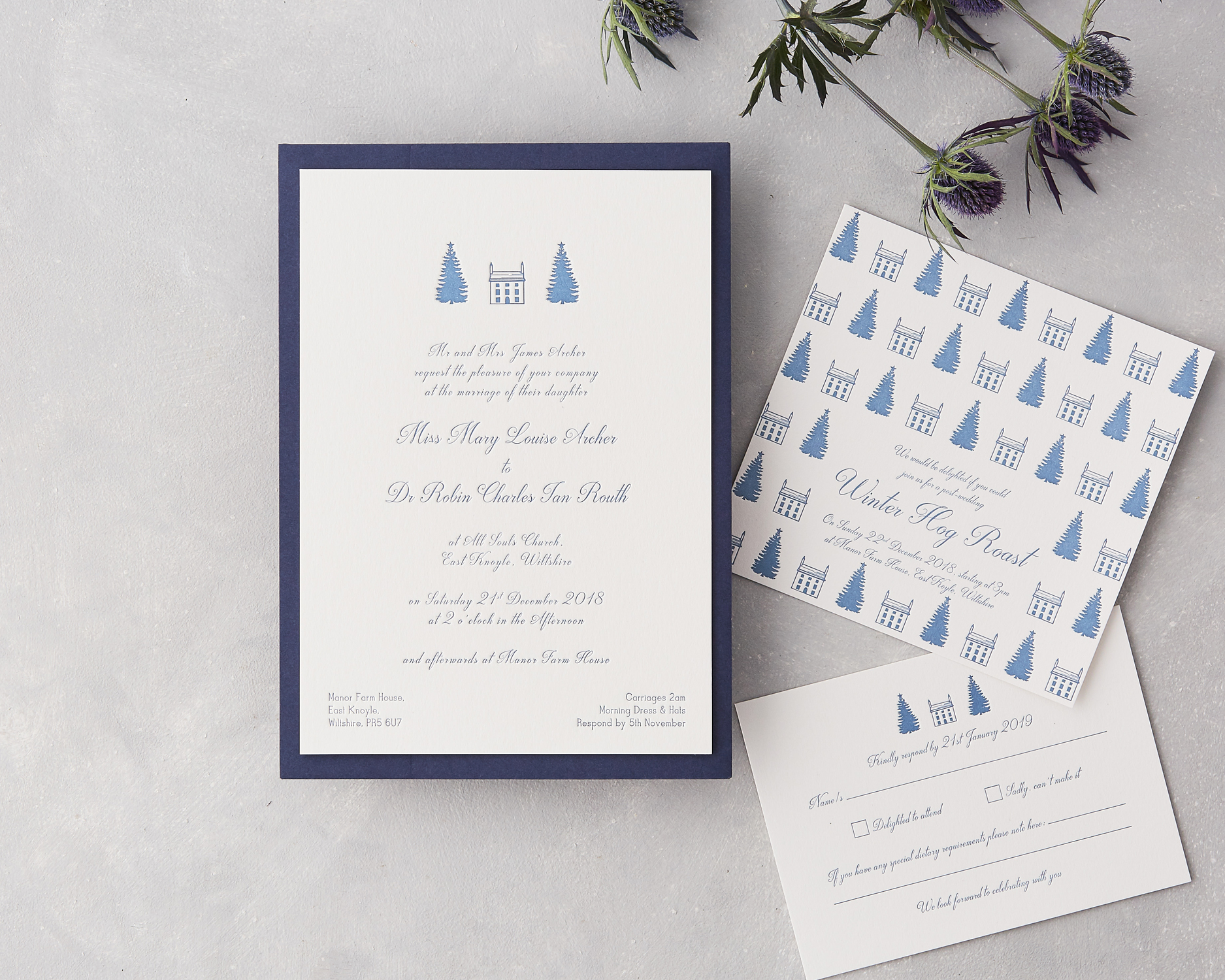 Wedding Invitation Set