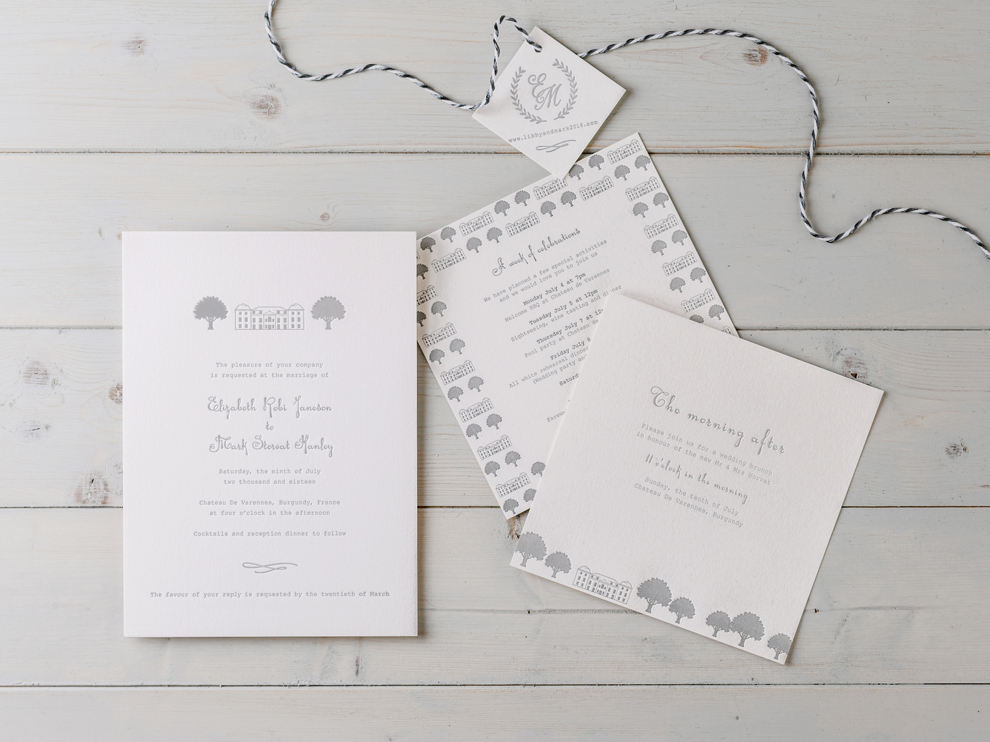 A week of Wedding celebrations in a French Chateau