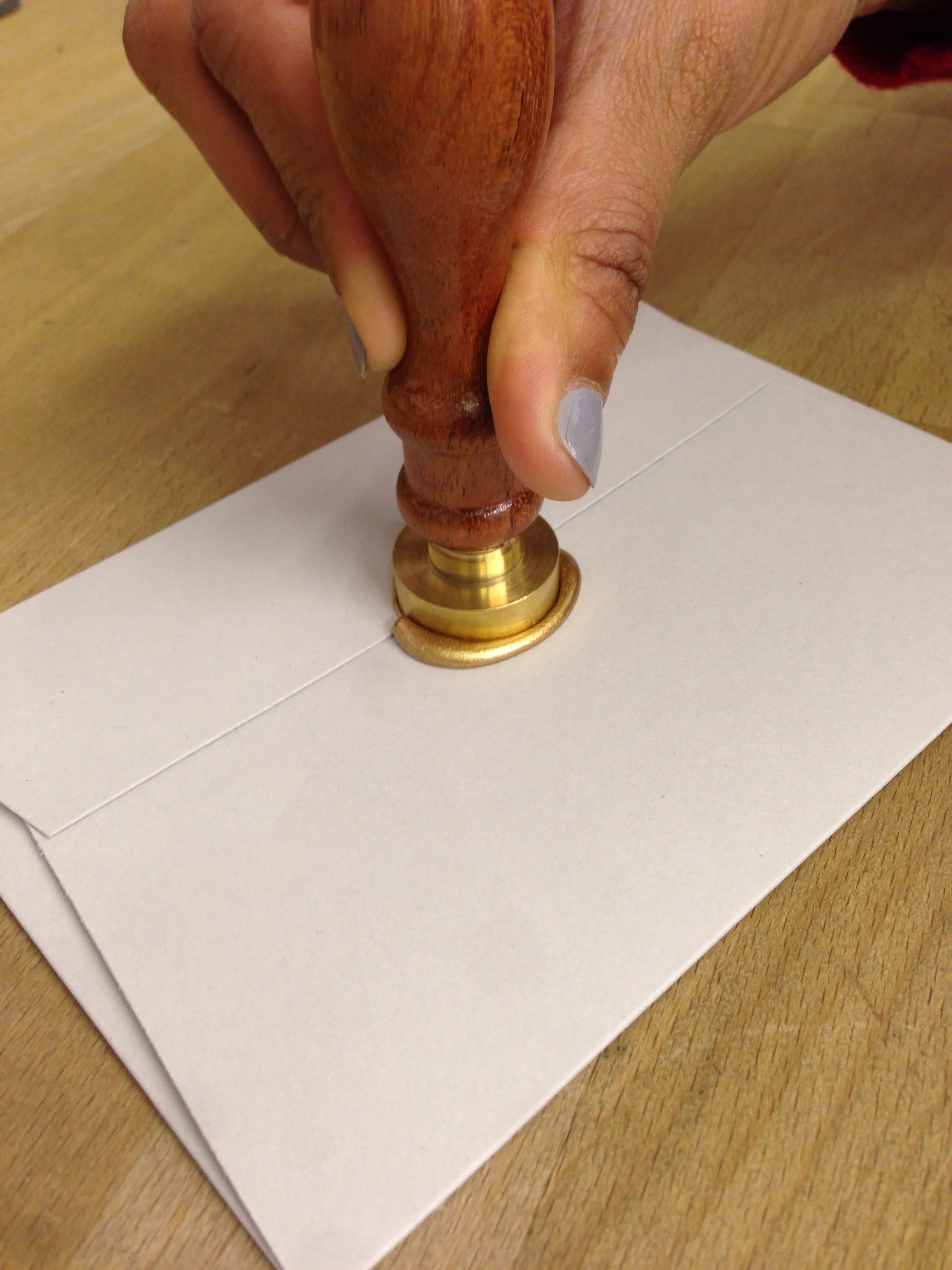Envelope seal — Studio Blog by Wolf & Ink
