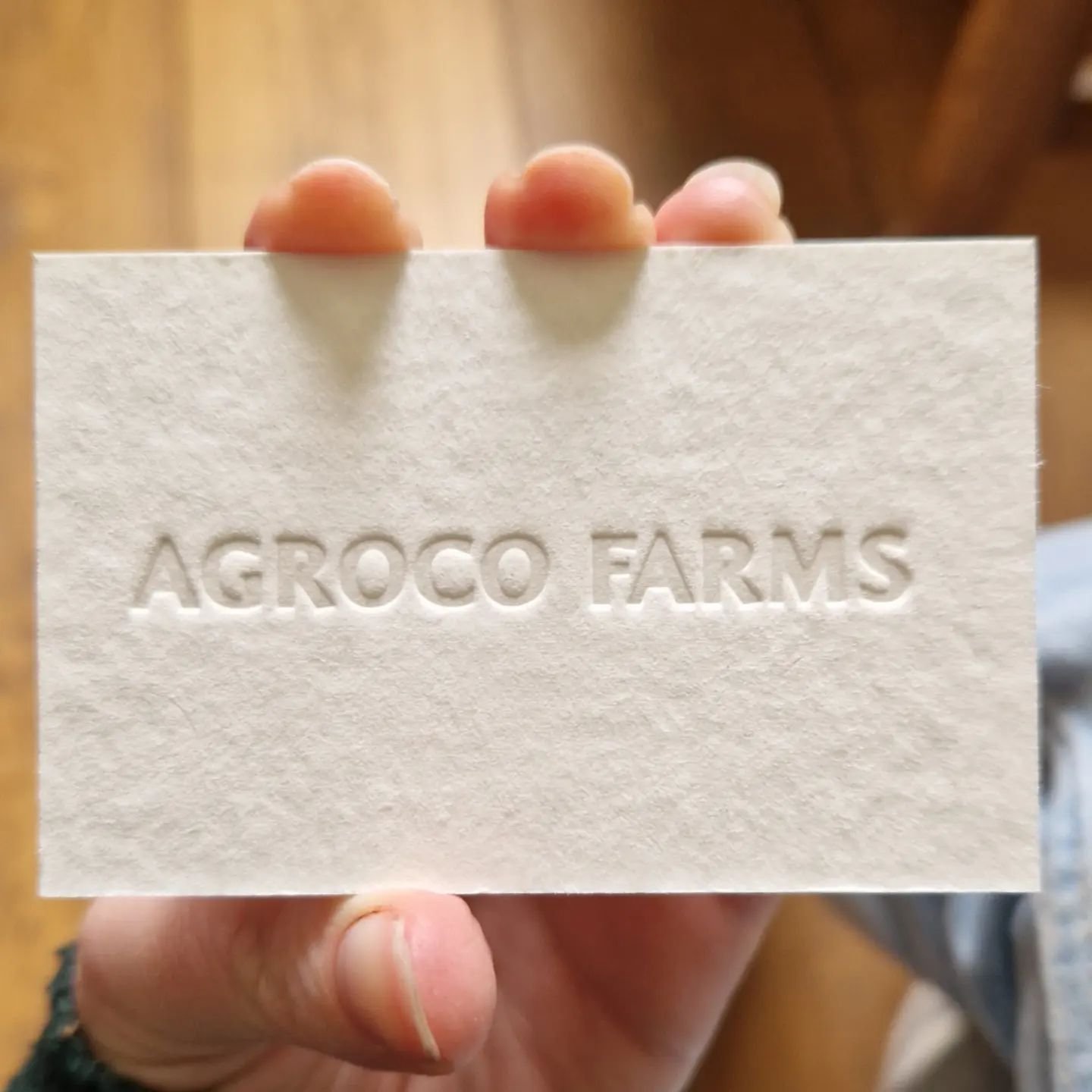 N E W  C A R D  T E S T I N G
We've been testing out some new mega thick 850gsm cotton stock. We love the finish, what do you think? 

On this sample, we tested a super heavy deboss with shadow ink. 

#Letterpressprinting

#Businesscards #makeanimpre