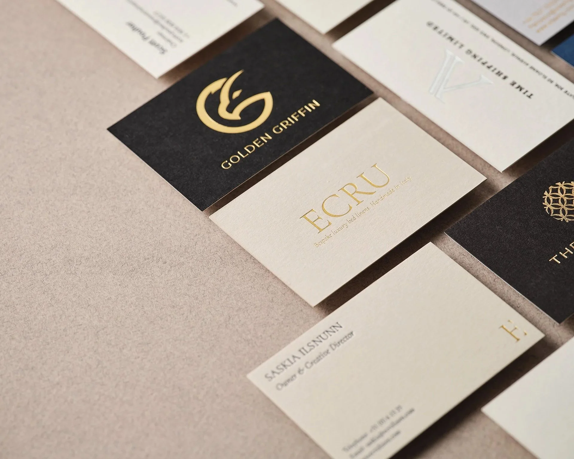 Foil Business Cards