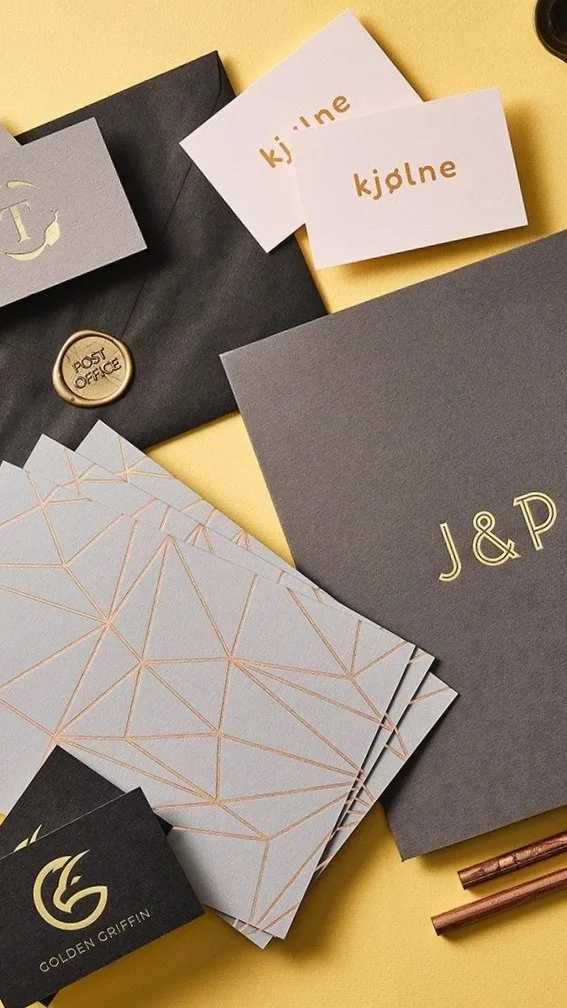 Foil Stationery Sets