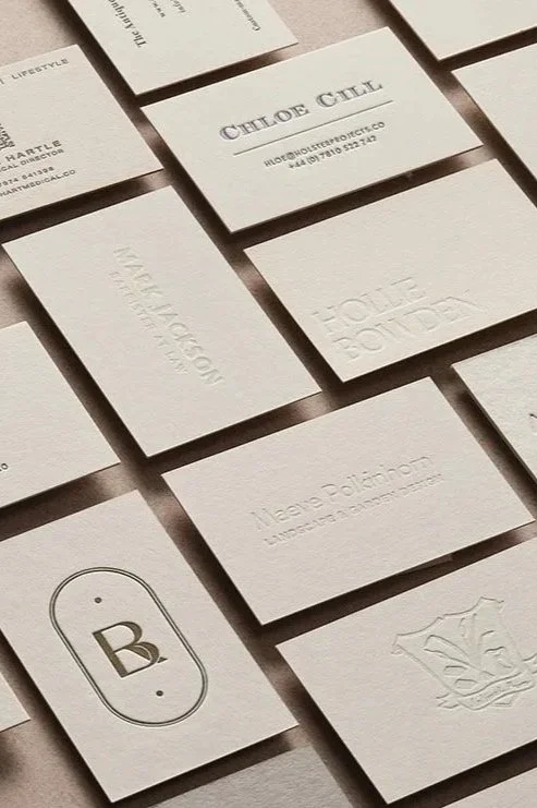 Letterpress Business Cards