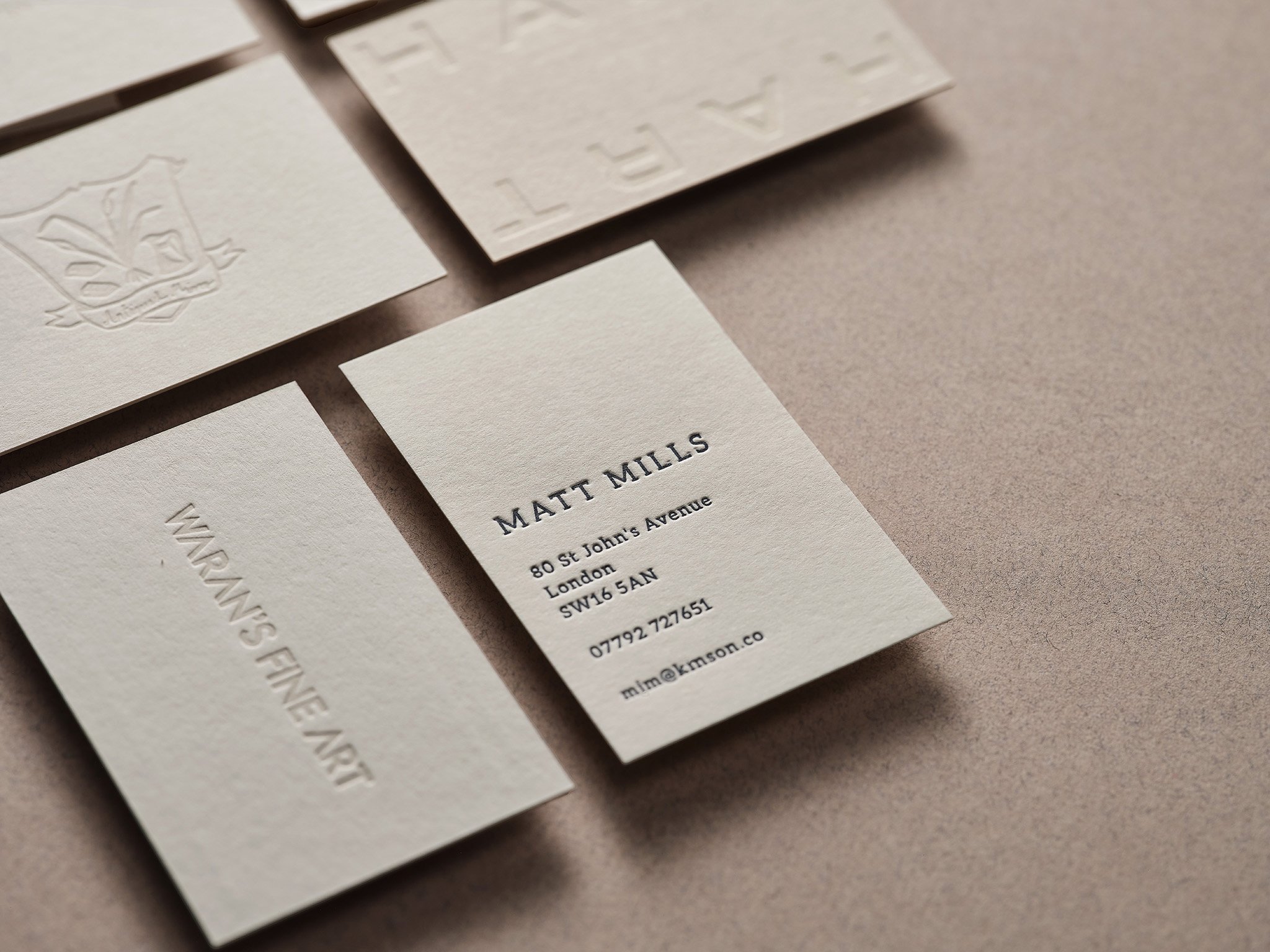 Premium White Card